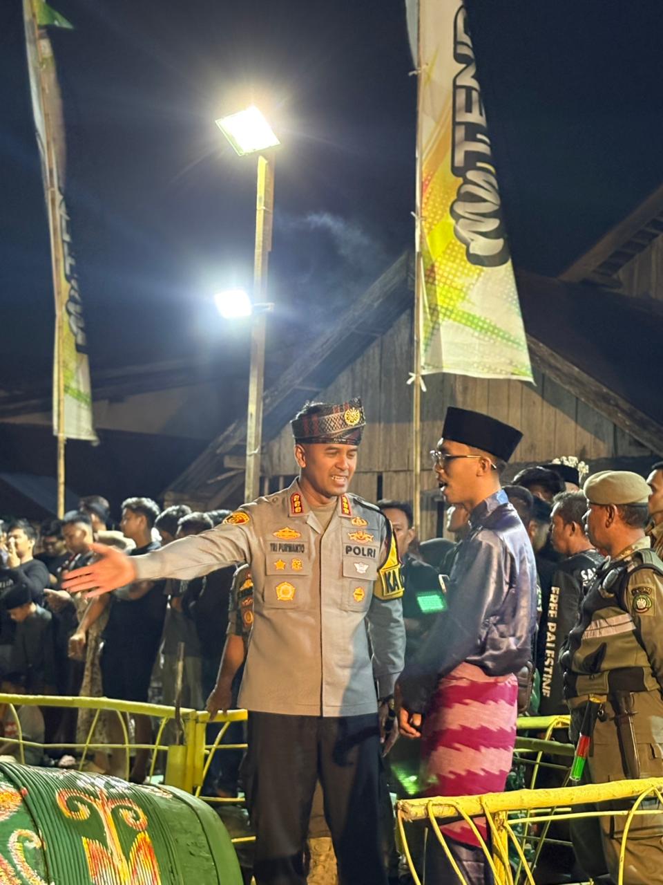 Tradisi Meriam Karbit Kembali Digelar, Kapolresta Pontianak Hadiri Pembukaan Eksibisi 2026