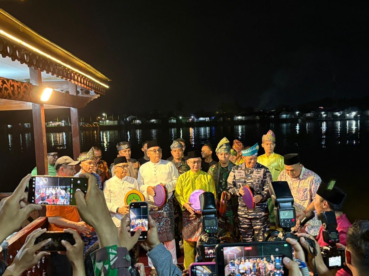 Pembukaan Meriah Eksibisi Meriam Karbit 2026 di Pontianak, Kapolresta Ikut Menyaksikan