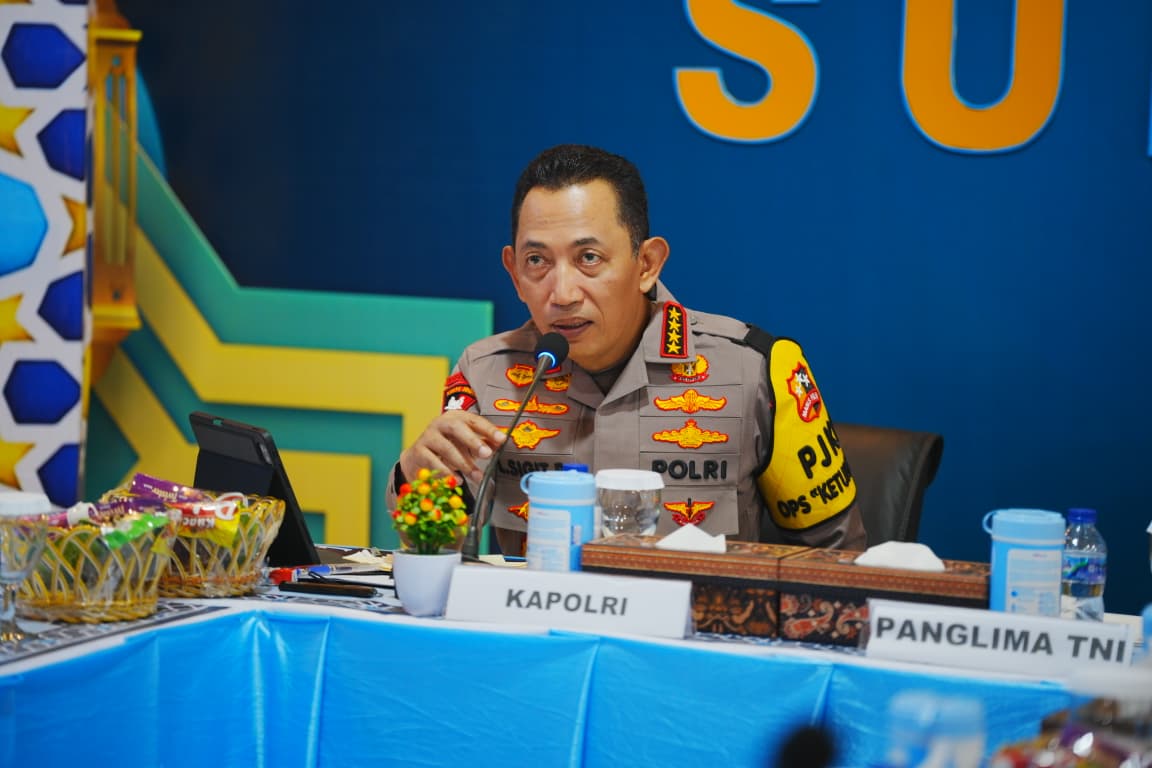 Kapolri Instruksikan Personel Waspada, Antisipasi Bencana Selama Libur Lebaran