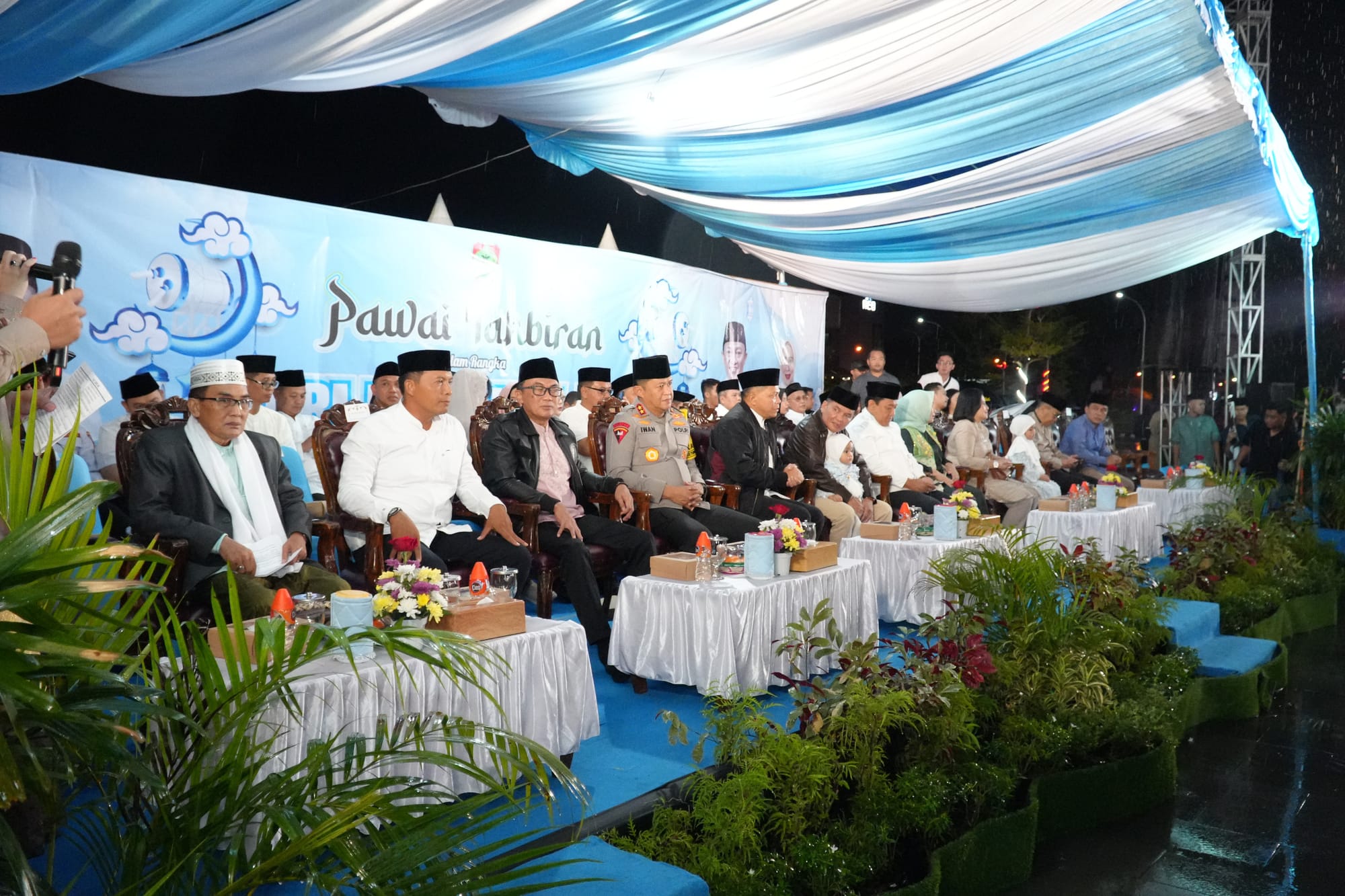 Malam Takbiran di Palangka Raya Meriah, Kumandang Takbir Sambut Idul Fitri 1447 H