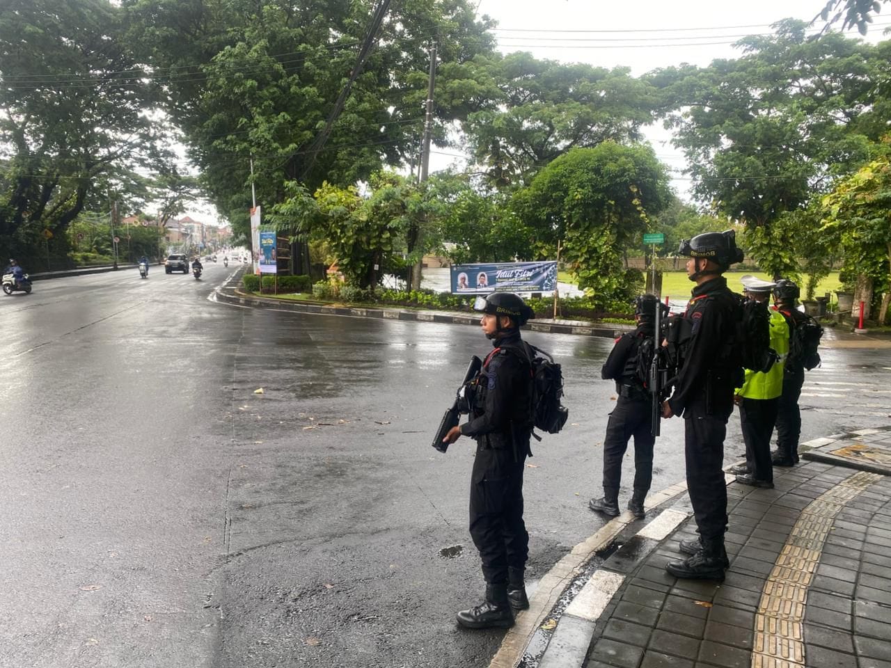 Polda Bali Pastikan Salat Idul Fitri di Lumintang Berjalan Aman dan Lancar