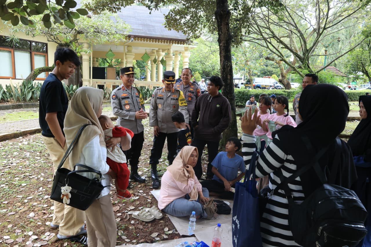 Libur Lebaran, Polri Cek Langsung Keamanan dan Kenyamanan di Ragunan