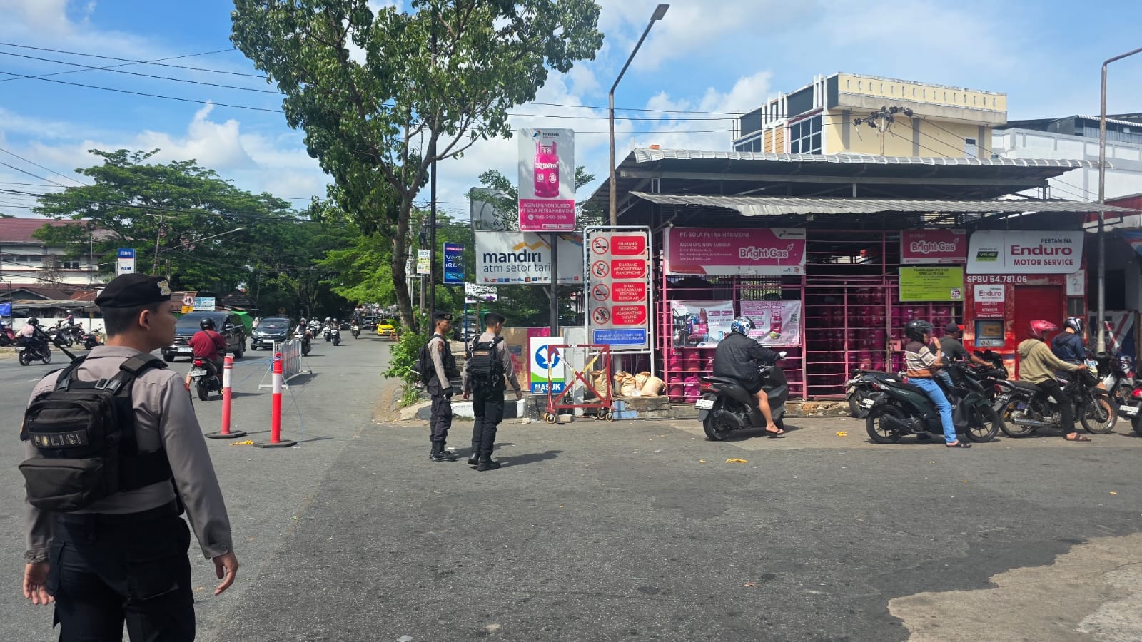 Libur Idulfitri 1447 H, Patroli Enggang Polresta Pontianak Intensifkan Sambang untuk Cegah Kejahatan