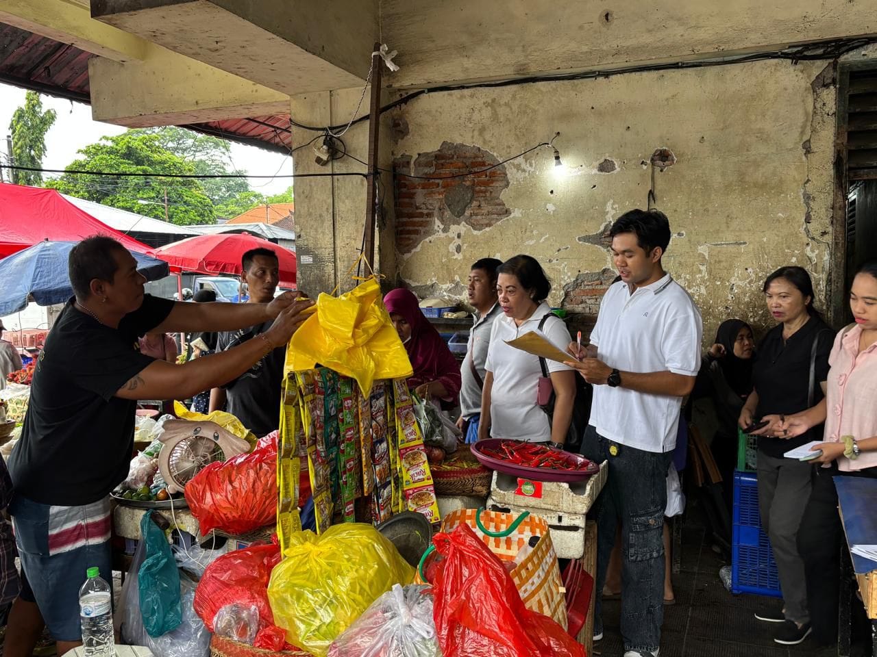 Satgas Saber Pangan Polda Bali Intensif Sidak Pasar hingga Distributor, Pastikan Harga Tetap Bersahabat