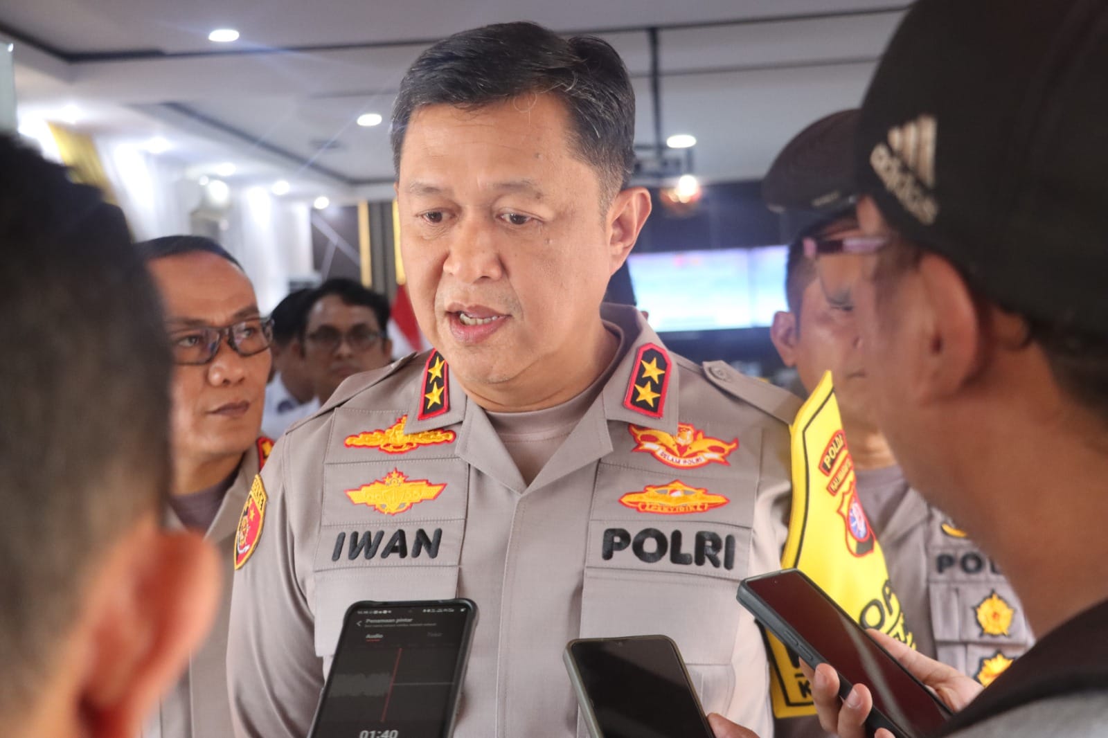 Beri Arahan Personel Pengamanan Idul Fitri di Polres Barut, Kapolda Kalteng Tekankan Kesiapan Ops Ketupat Telabang 2026