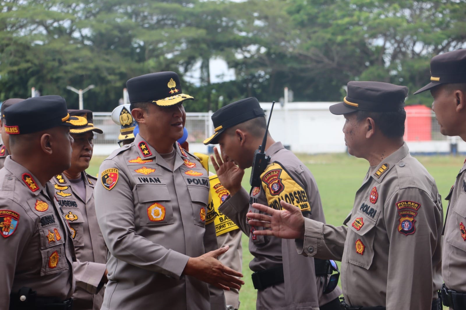 Cek Kesiapan Pospam Idul Fitri 1447 H Polres Barut, Kapolda Kalteng Tegaskan Komitmen Pelayanan Terbaik untuk Masyarakat