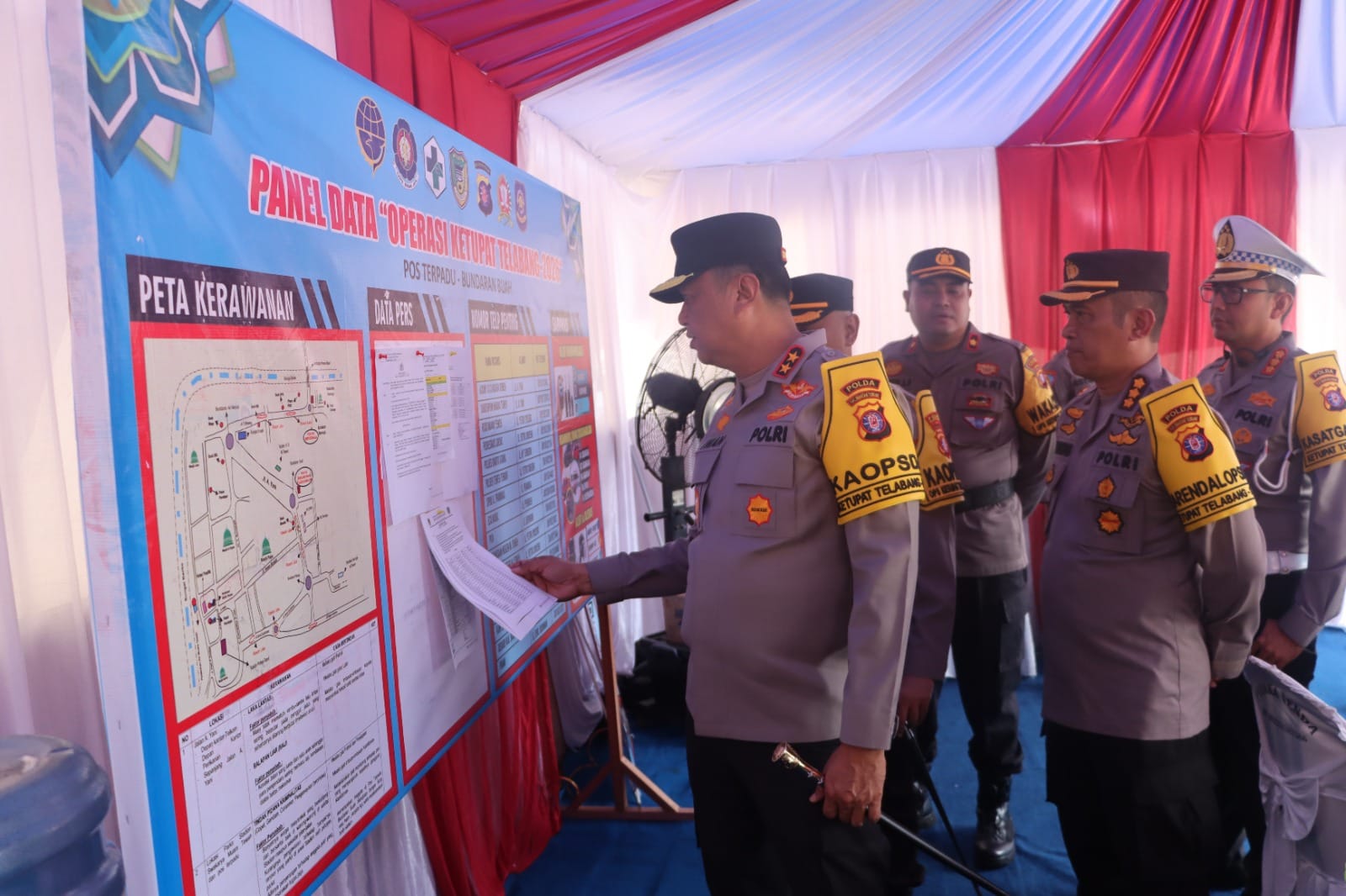 Tinjau Pospam Idul Fitri 1447 H di Polres Barut, Kapolda Kalteng Tegaskan Komitmen Berikan Pelayanan Maksimal kepada Masyarakat