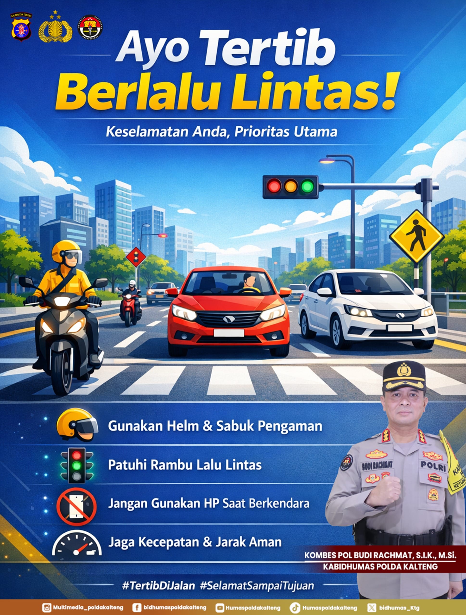Arus Balik Lebaran, Kapolda Kalteng Minta Pemudik Prioritaskan Keselamatan