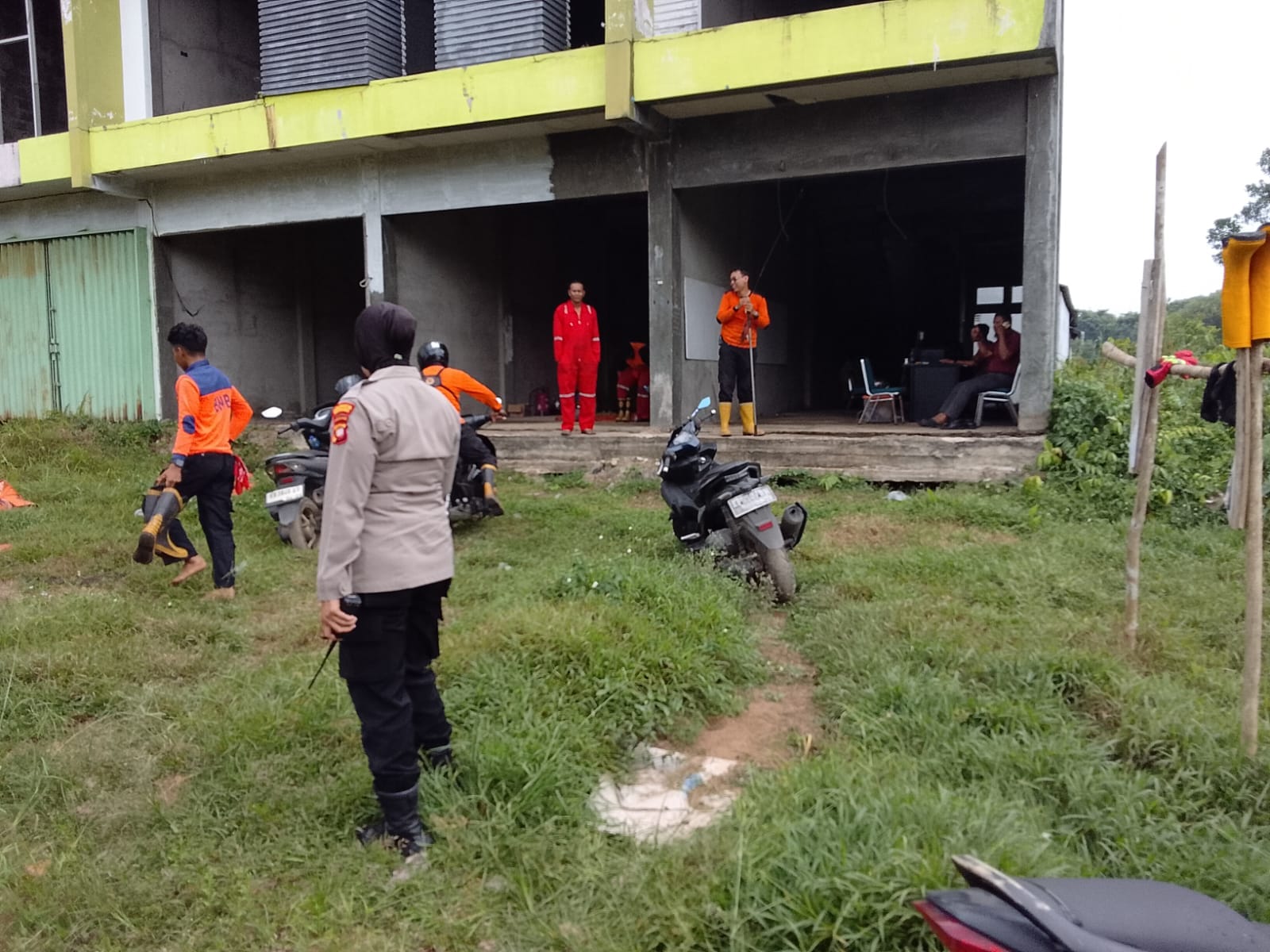 Cegah Karhutla Sejak Dini, Kapolsek Pontianak Selatan Cek Lokasi Pos Terpadu di Jalan Sepakat II