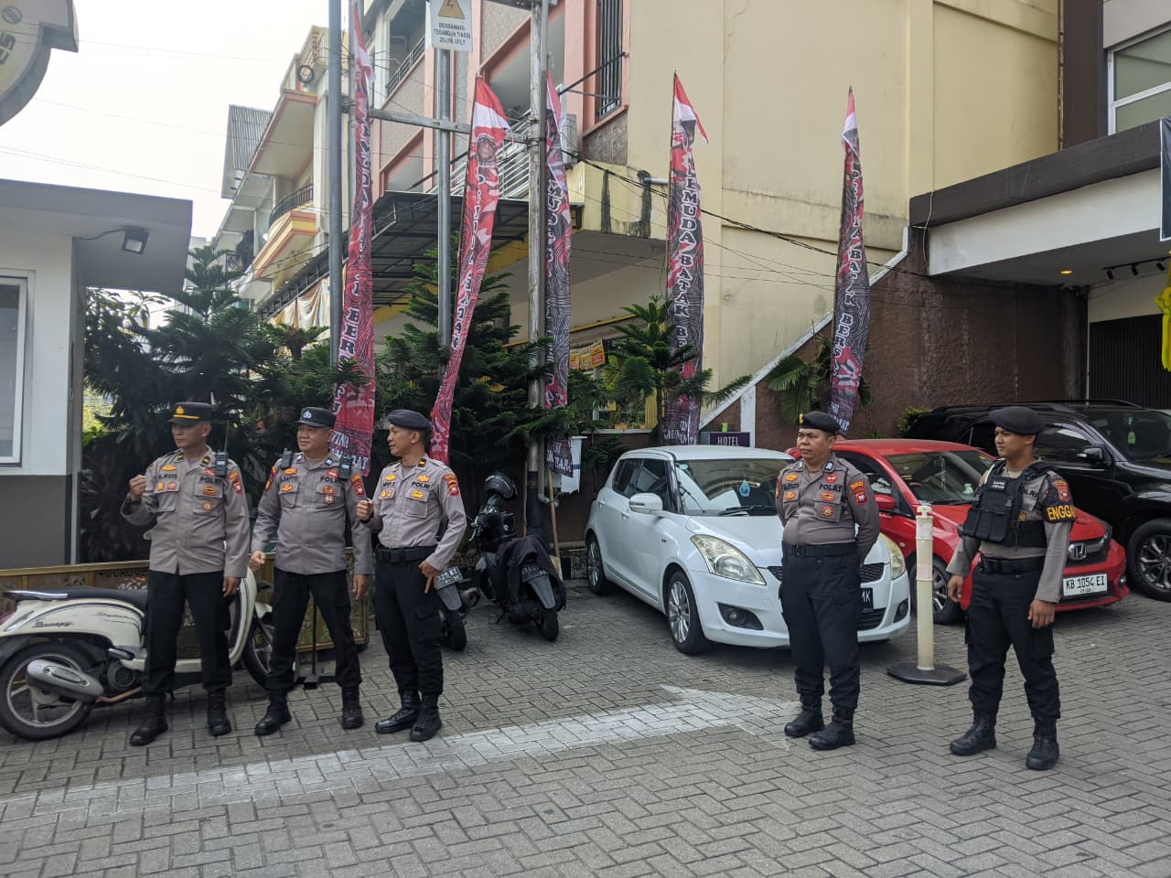 Polresta Pontianak Amankan Pelaksanaan Musdat I PBB Kalbar demi Kelancaran Kegiatan