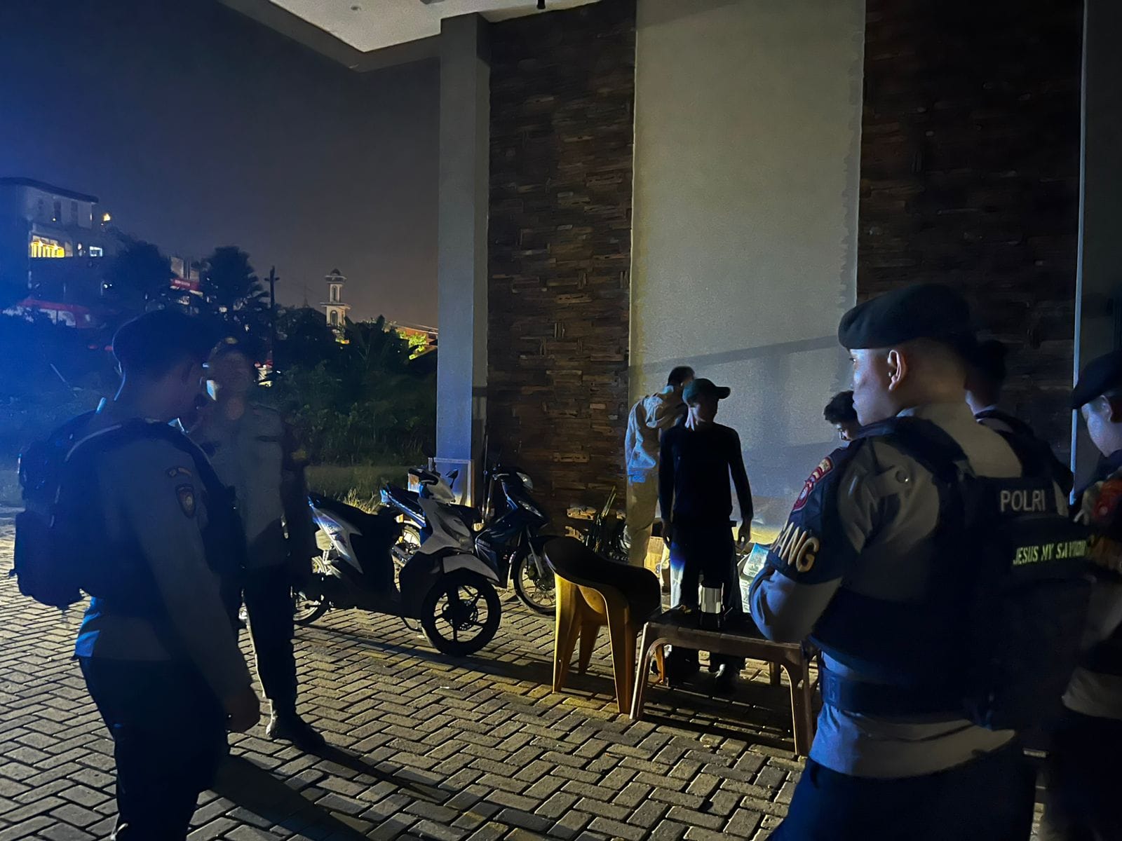 Perkuat Keamanan Wilayah, Polresta Pontianak dan Patroli Enggang Laksanakan Patroli Skala Besar