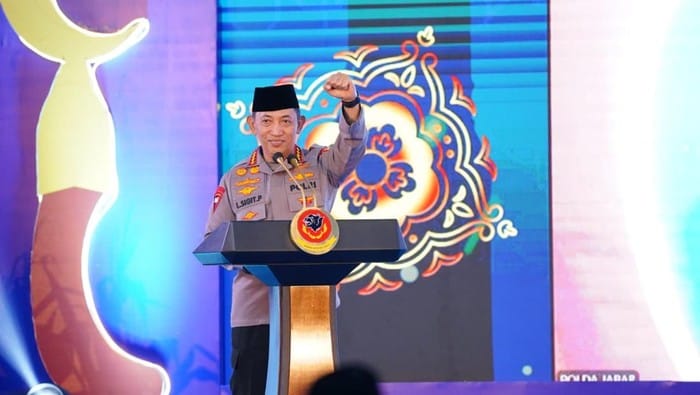 Hadiri Silaturahmi Ramadan, Kapolri Ajak Warga Jabar Perkuat Persatuan