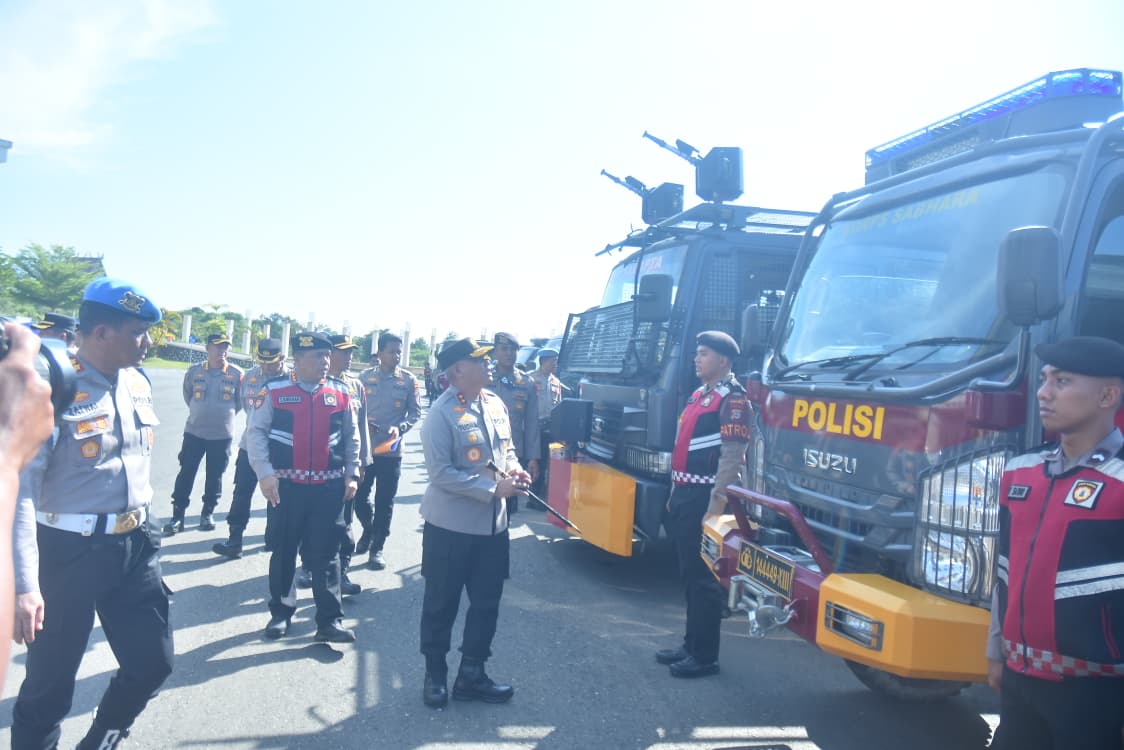 Kapolda Kalsel Ingatkan Personel Jaga Kesiapan Kendaraan Dinas, Rantis Tambora Jadi Sorotan