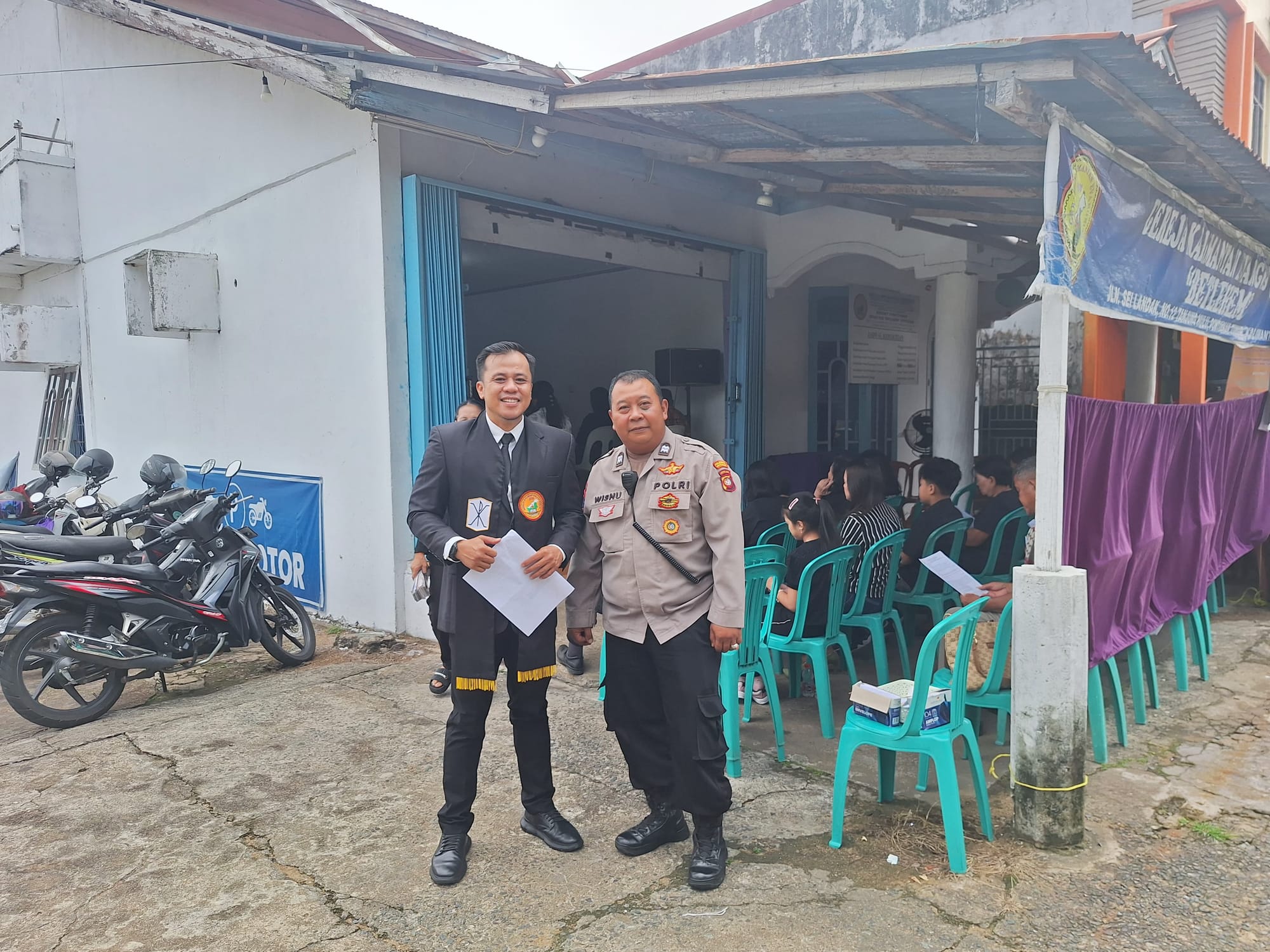 Jaga Kekhusyukan Ibadah Paskah, Polsek Pontianak Timur Siagakan Personel di Sejumlah Gereja