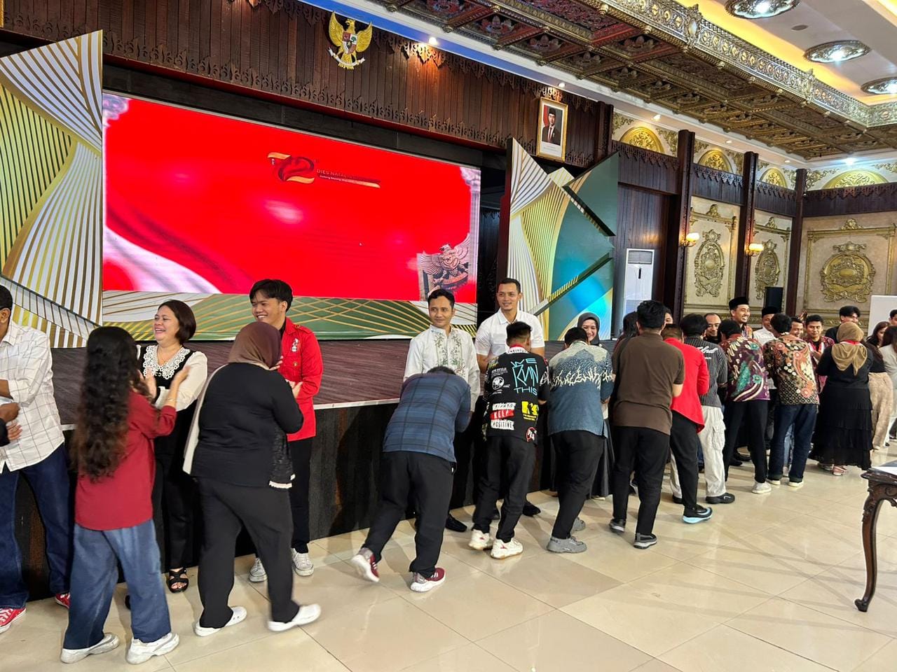 Halal Bihalal dan Dies Natalis GMNI Kota Pontianak Dihadiri Kapolresta
