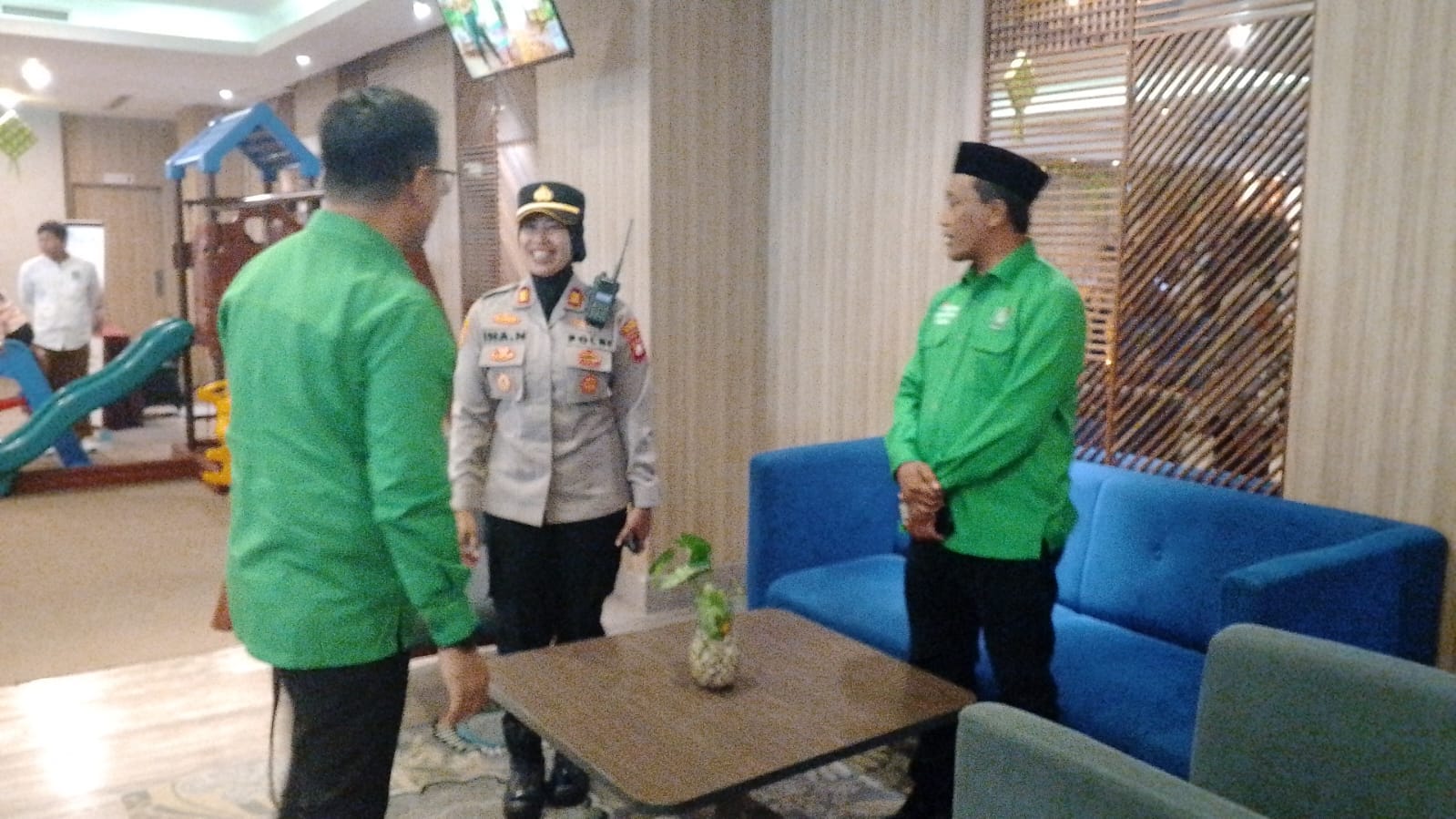 Kapolsek Pontianak Selatan Pimpin Pengamanan Musda PKB Berjalan Aman