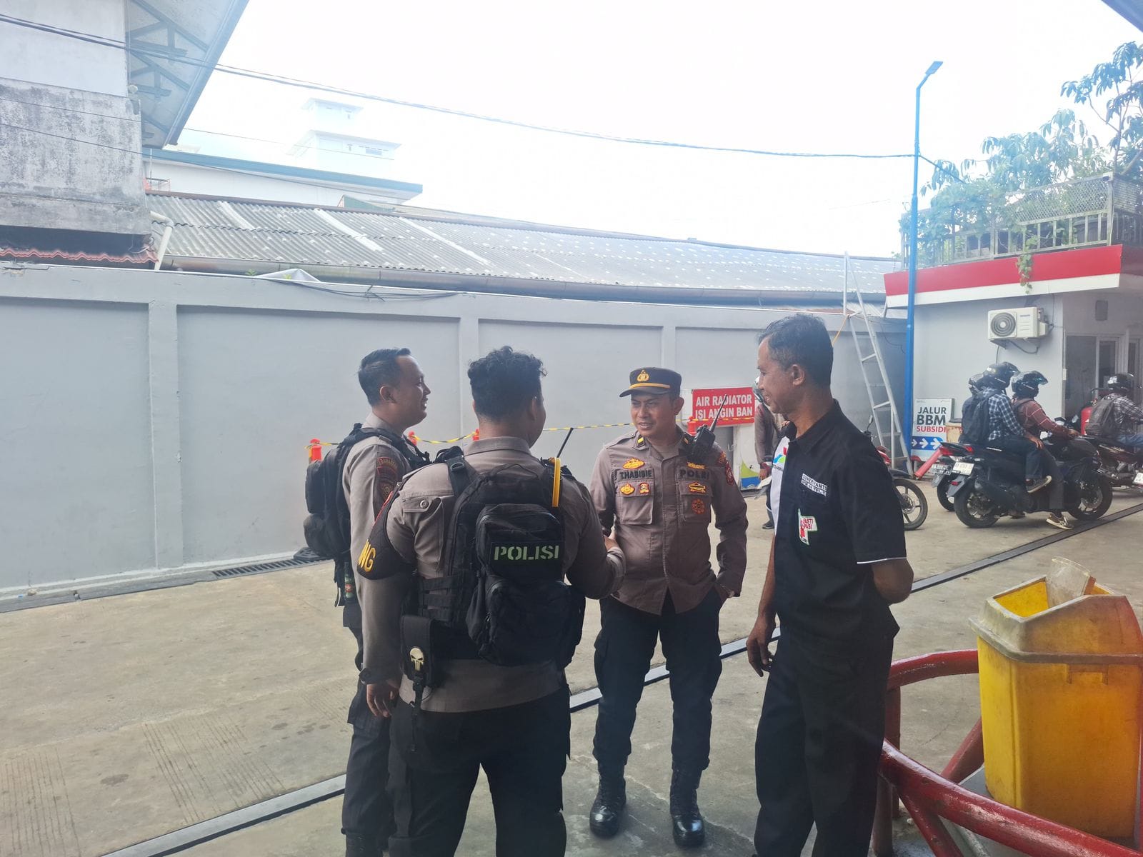Patroli Enggang Sisir SPBU di Pontianak, Stok BBM Dipastikan Aman