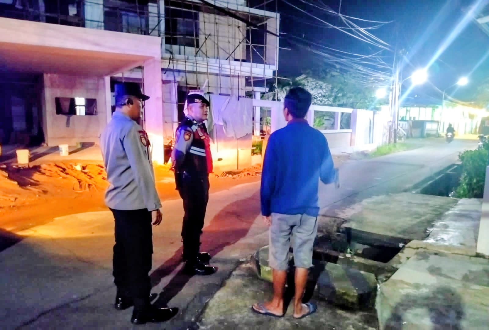 Polsek Pontianak Kota Intensifkan Patroli Enggang ke Permukiman Warga