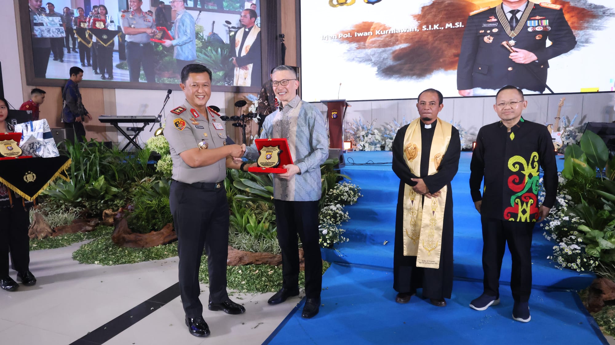 Perkuat Keimanan, Polda Kalteng Gelar Ibadah Paskah Bersama