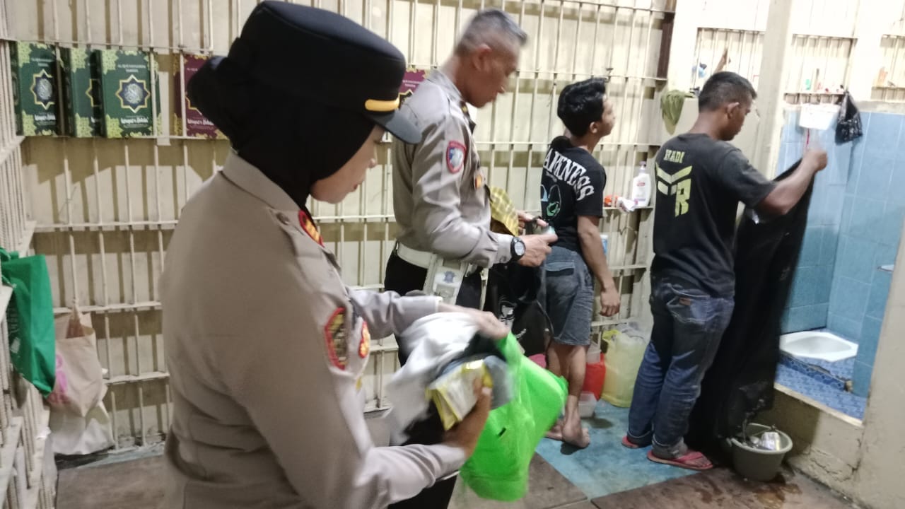 Razia Rutan Dipimpin Kapolsek Pontianak Selatan, Situasi Aman dan Terkendali