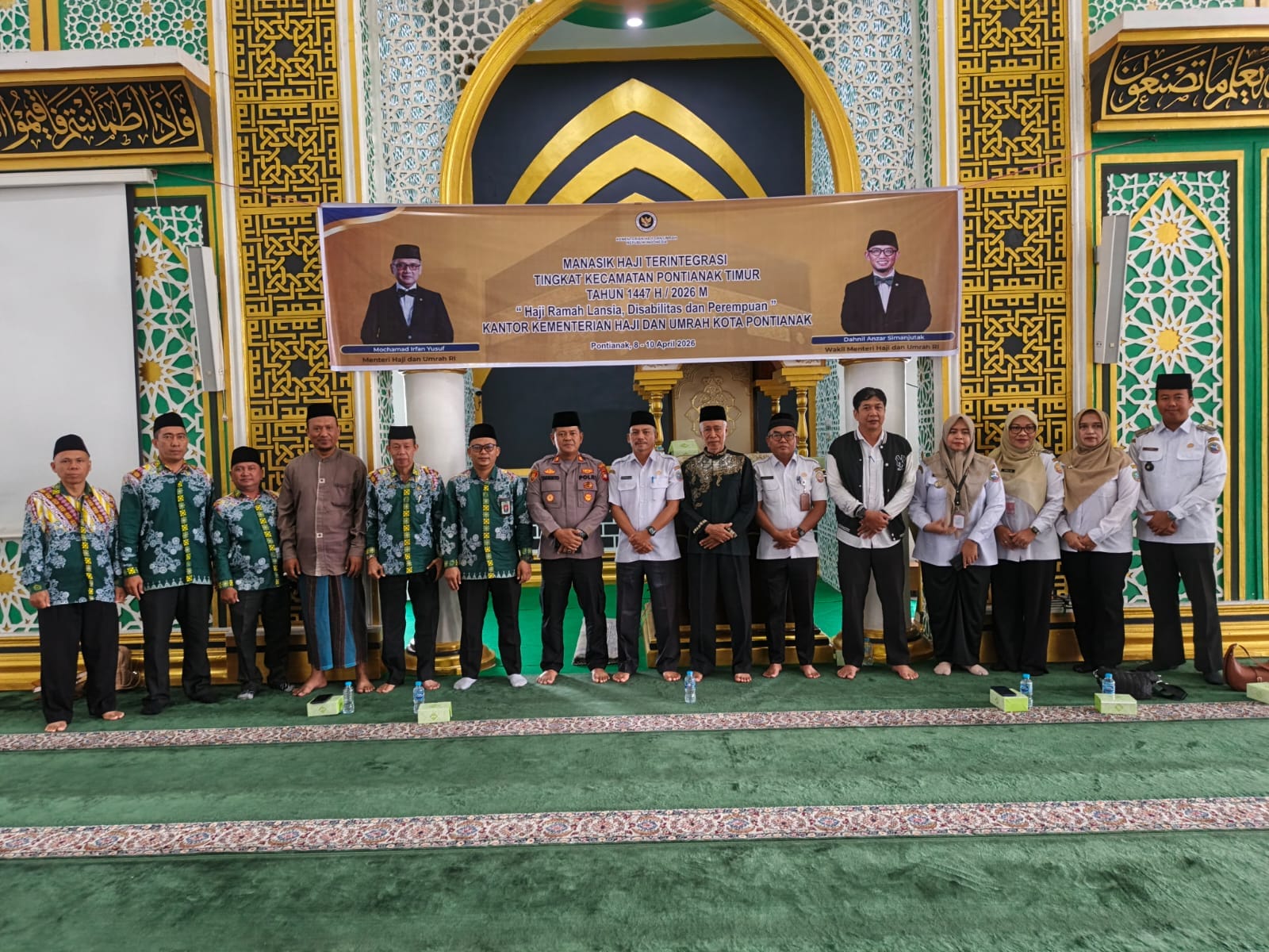Kapolsek Pontianak Timur Ikuti Kegiatan Manasik Haji Terintegrasi Tahun 1447 H / 2026 M