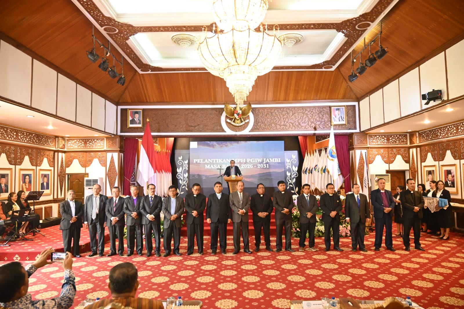 Pengurus PGIW Jambi 2026–2031 Resmi Dilantik, Dorong Sinergi Kerukunan dan Stabilitas Kamtibmas