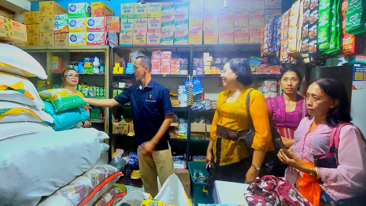 Di Balik Asap Dapur Warga, Satgas Pangan Polda Bali Jaga Harga dan Stok Tetap Stabil