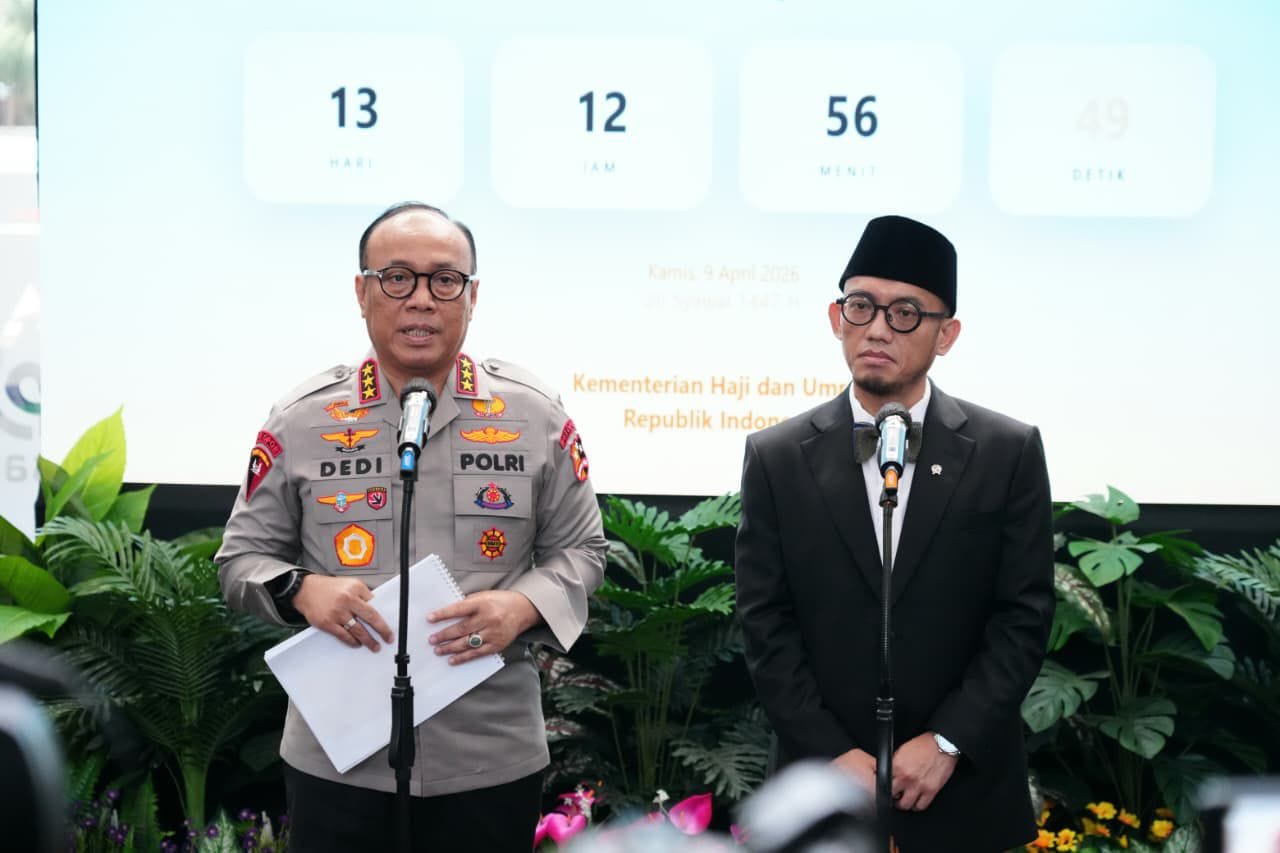 Polri Bersama Kemenhaj Bentuk Satgas Haji 2026, Perkuat Perlindungan Jemaah Sesuai Arahan Presiden Prabowo