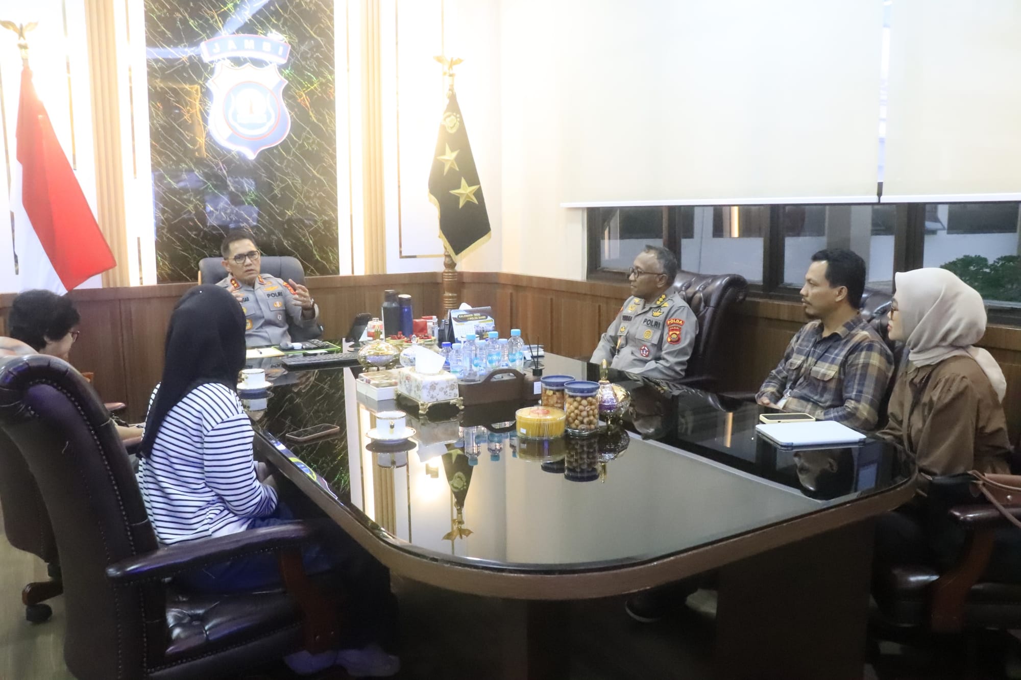 Bangun Kolaborasi Media, Kapolda Jambi dan Kompas TV Sepakat Tingkatkan Kualitas Publikasi Informasi