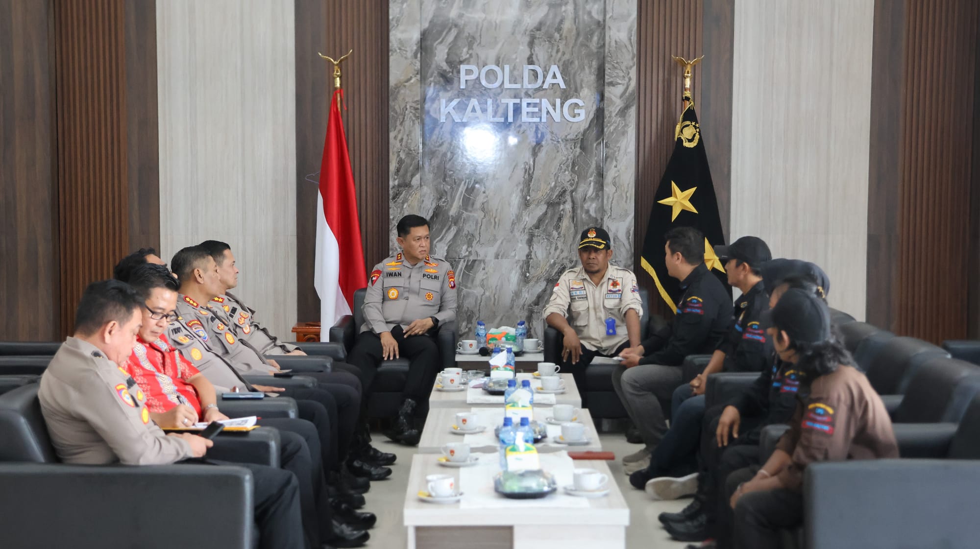 Kapolda Kalteng Terima Audiensi DPD Macan Asia Indonesia, Perkuat Silaturahmi dan Sinergi