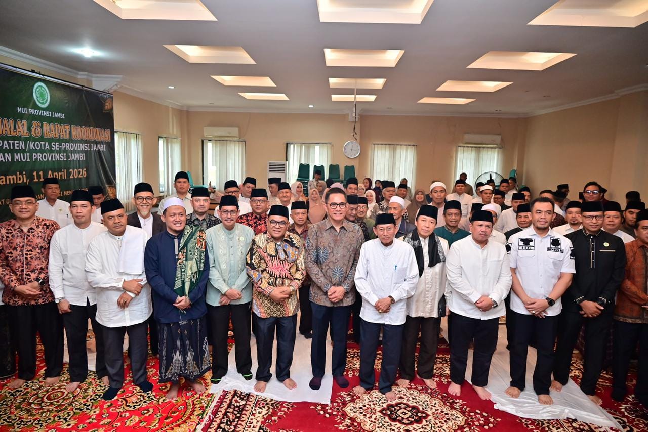 Kapolda Jambi Hadiri Halal Bihalal MUI, Pererat Ukhuwah dan Sinergi dengan Tokoh Ulama