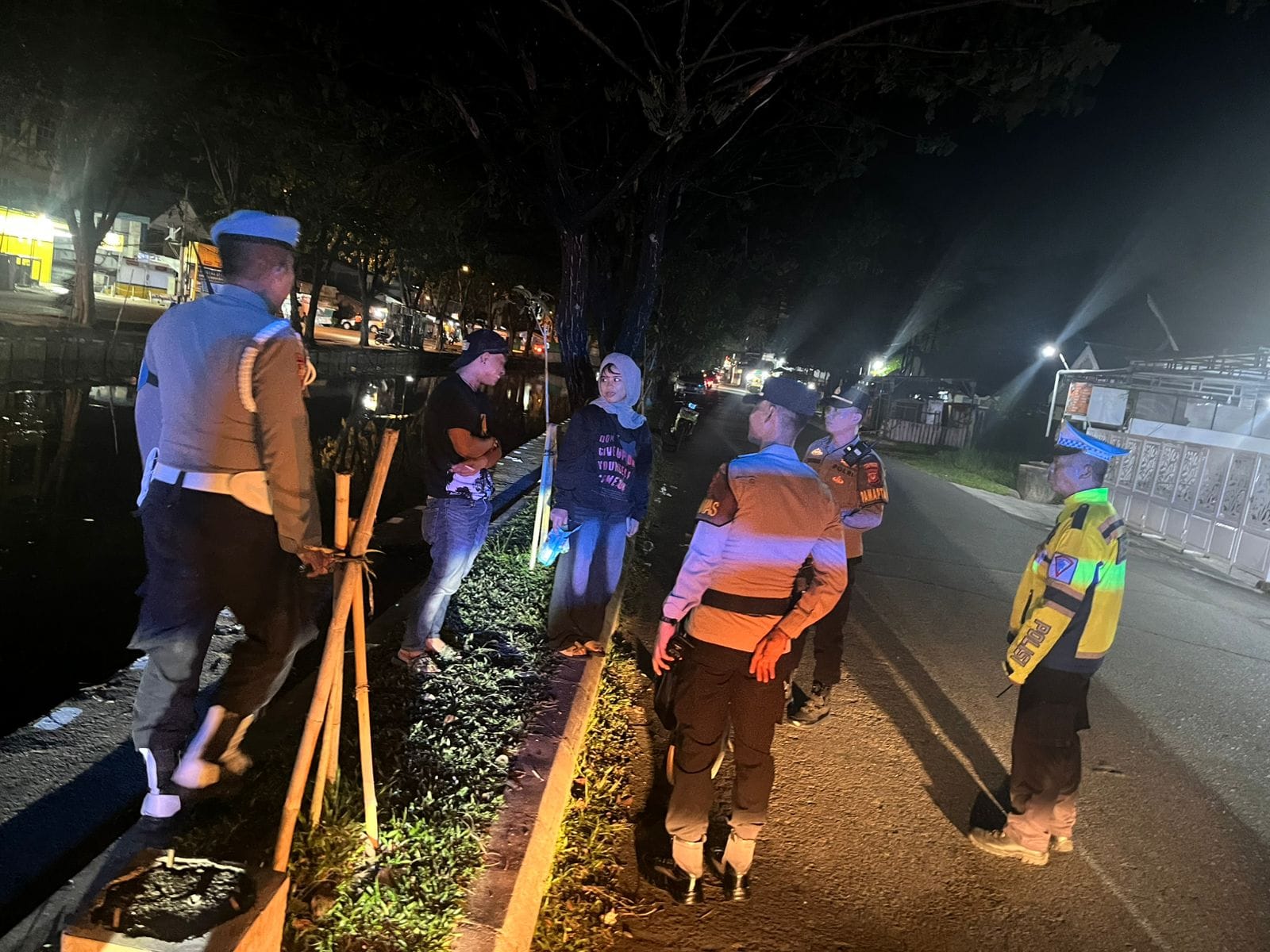 Antisipasi Aksi Balap Liar, Polresta Pontianak Gelar Patroli Besar dan Blue Light Patrol di Sejumlah Titik
