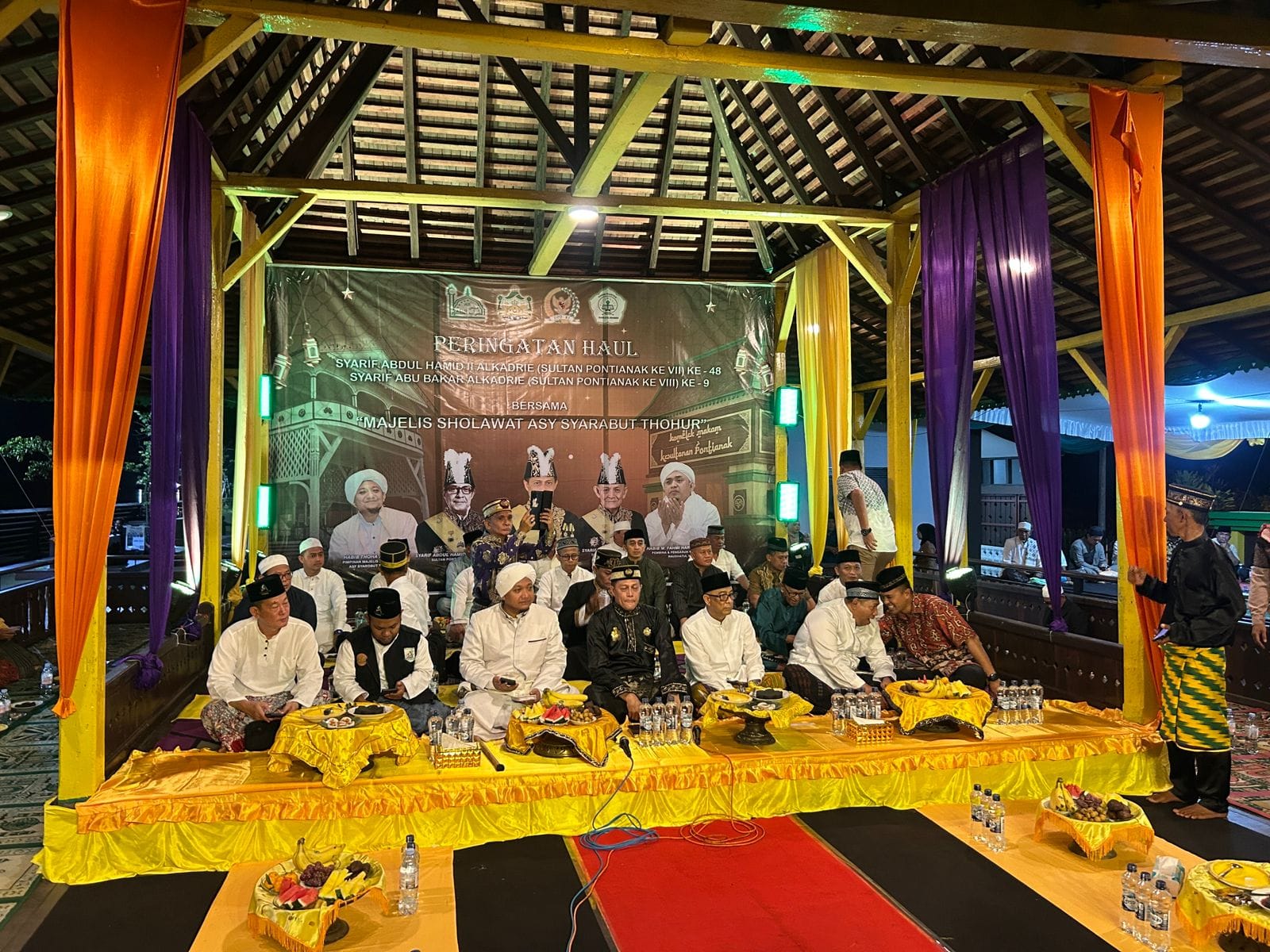 Kapolresta Pontianak Hadiri Haul Sultan di Makam Batulayang, Wujud Penghormatan Nilai Sejarah dan Budaya