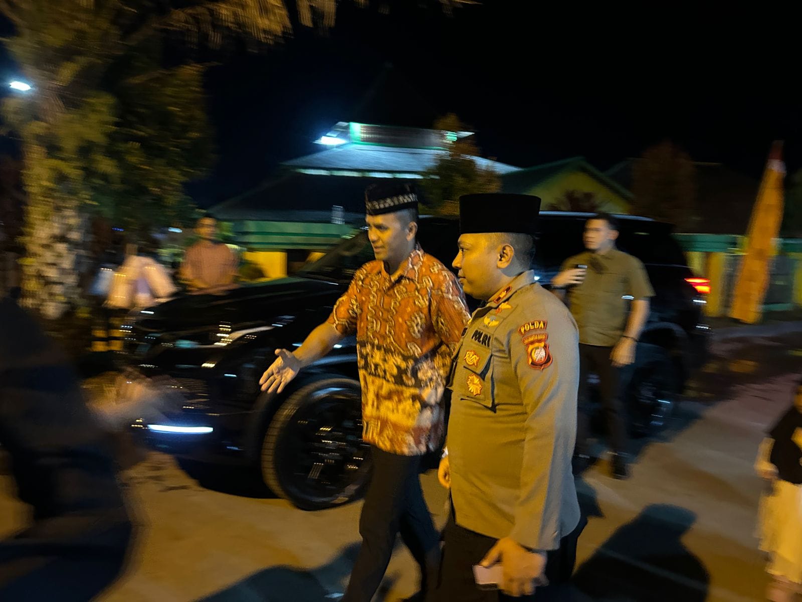 Kapolresta Pontianak Hadiri Haul Sultan Pontianak di Makam Kesultanan Batulayang