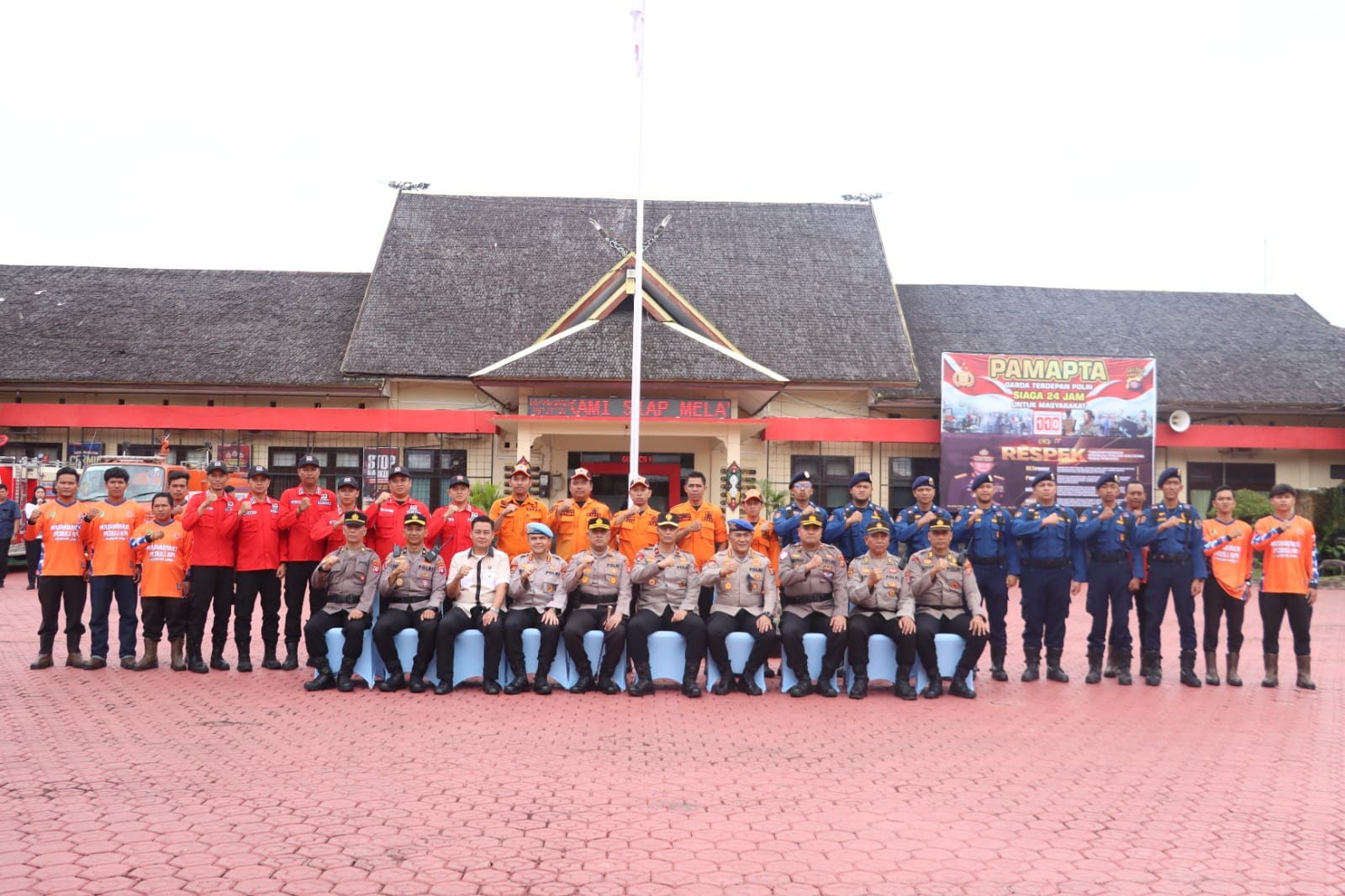 Kunjungan ke Polres Barut, Wakapolda Kalteng Tekankan Empat Arahan Strategis bagi Personel