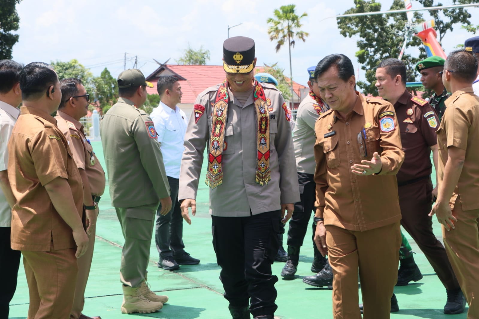 Kunjungan Perdana ke Polres Murung Raya, Wakapolda Kalteng Perkuat Sinergi Bersama Forkopimda