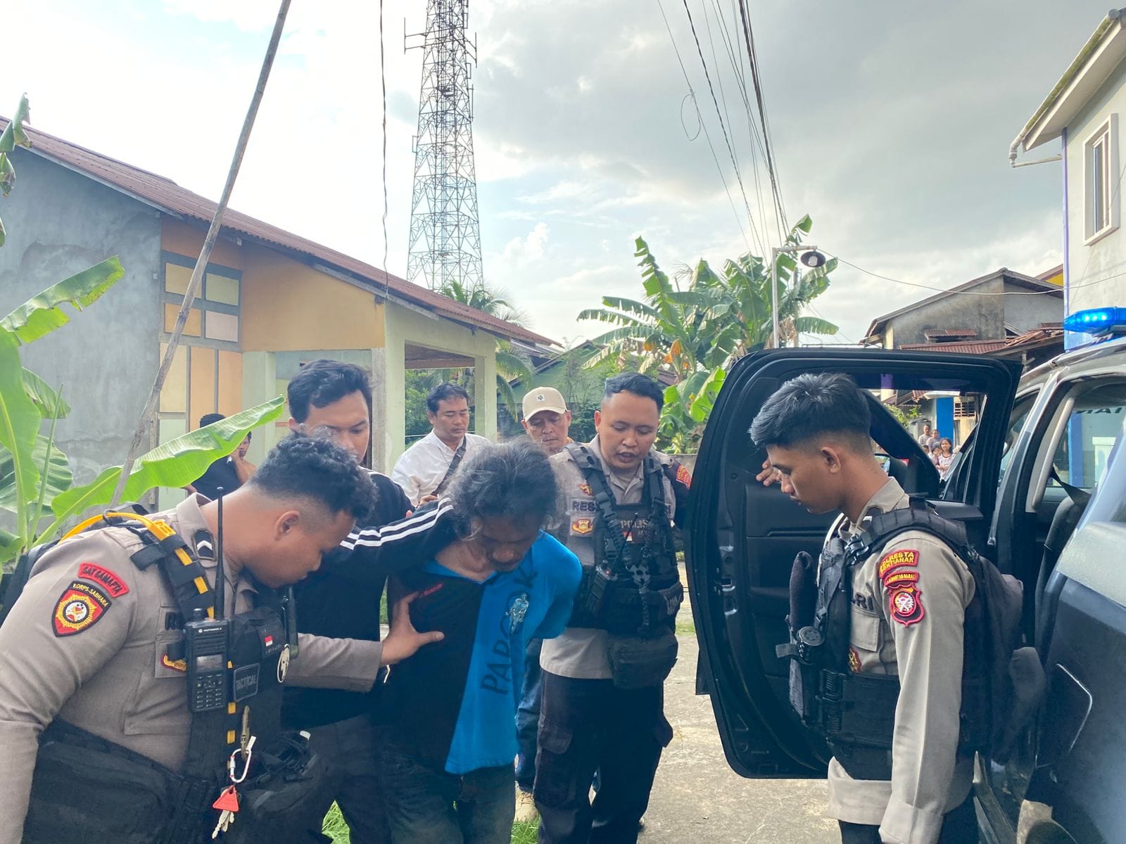 Kolaborasi Patroli Enggang Polresta Pontianak dan Polsek Pontianak Barat Ungkap Kasus Pencurian Kabel