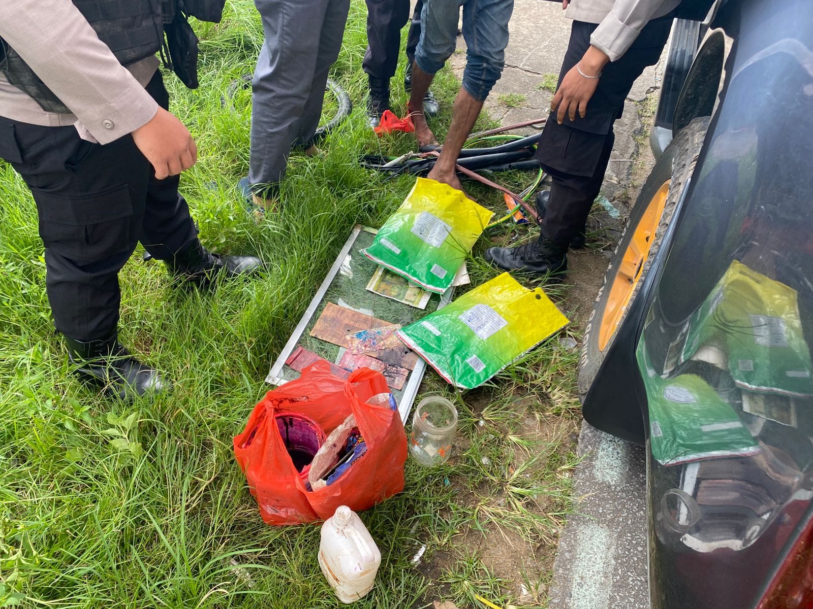 Kolaborasi Patroli Enggang Berbuah Hasil, Kasus Pencurian Kabel di Pontianak Berhasil Diungkap