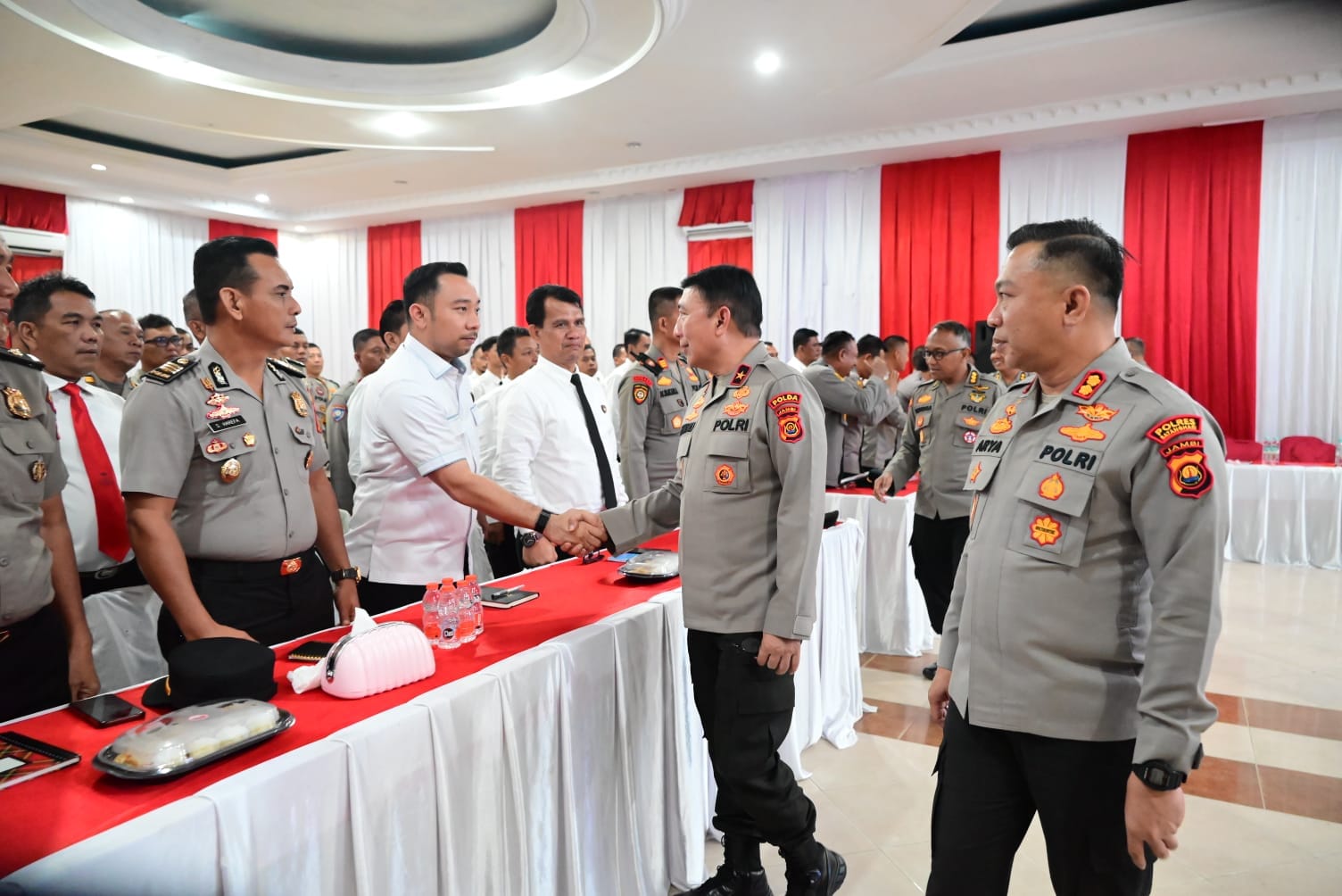Wakapolda Jambi Tinjau Polres Batanghari, Tekankan Optimalisasi Pelayanan Publik
