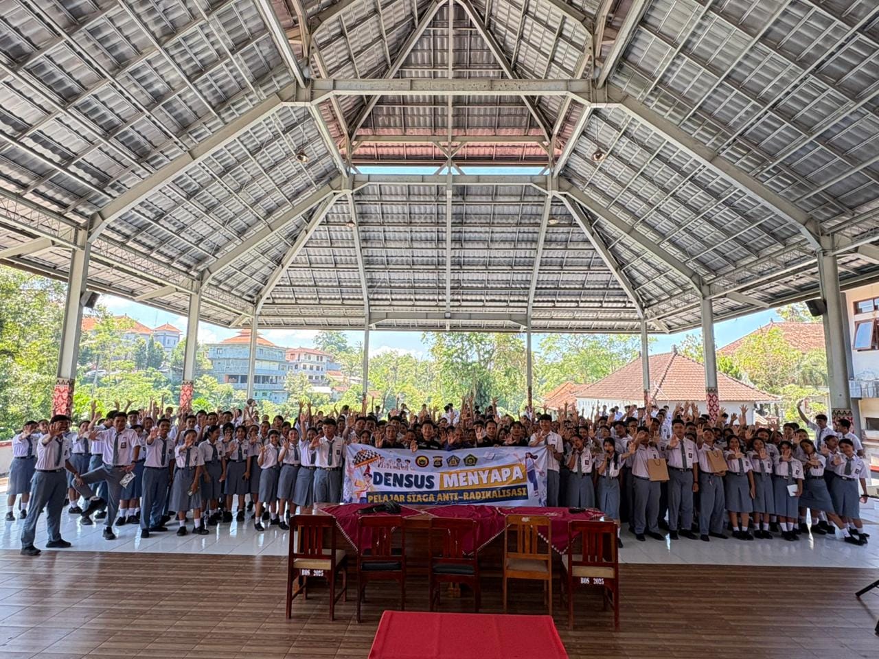 Densus 88 Gelar Roadshow “Ratakan Bali Pro Max”, Perkuat Pelajar Jadi Garda Depan Lawan Radikalisme