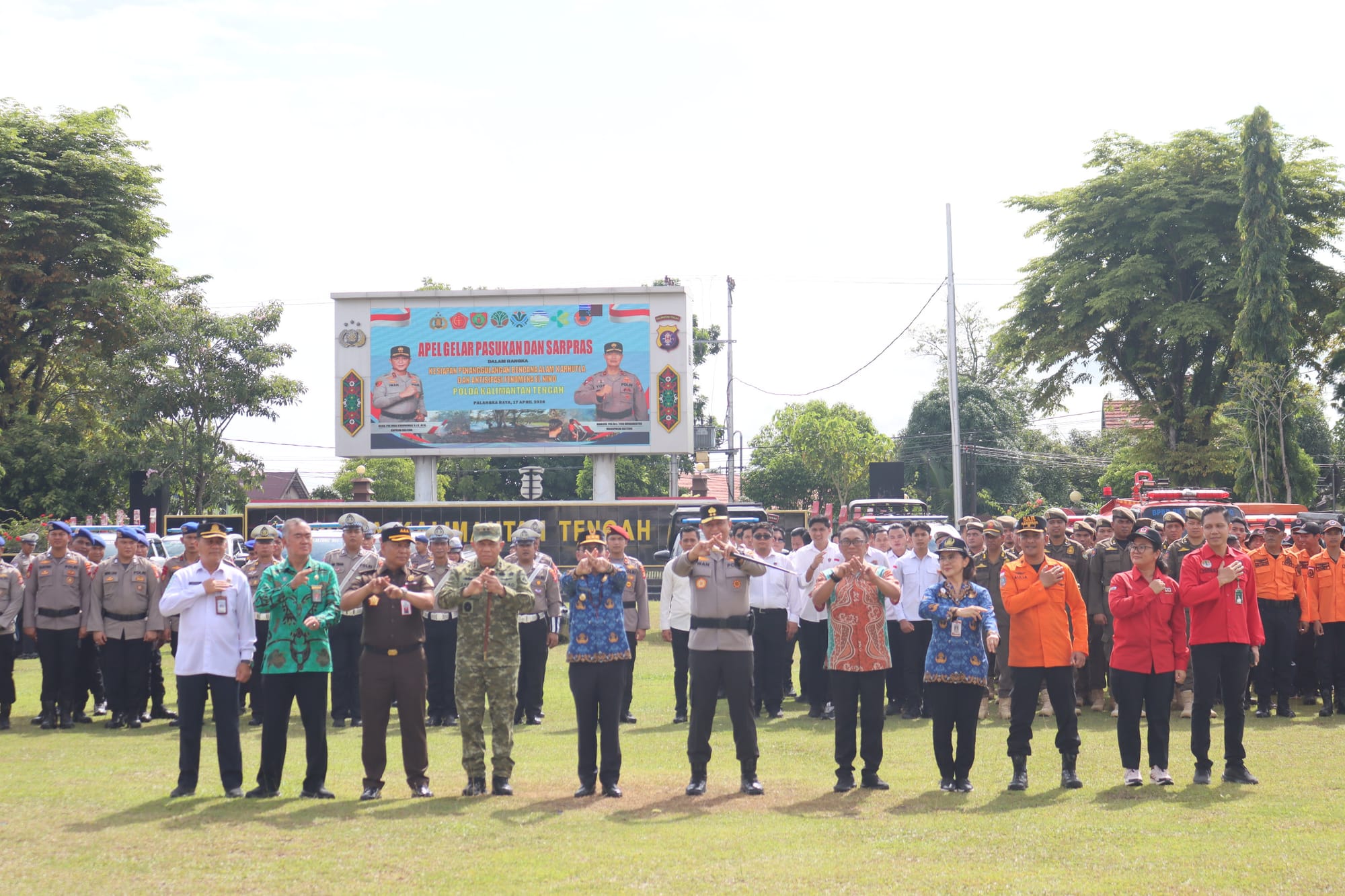 Polda Kalteng Kerahkan 7.000 Personel Gabungan, Perkuat Sinergi Cegah Karhutla