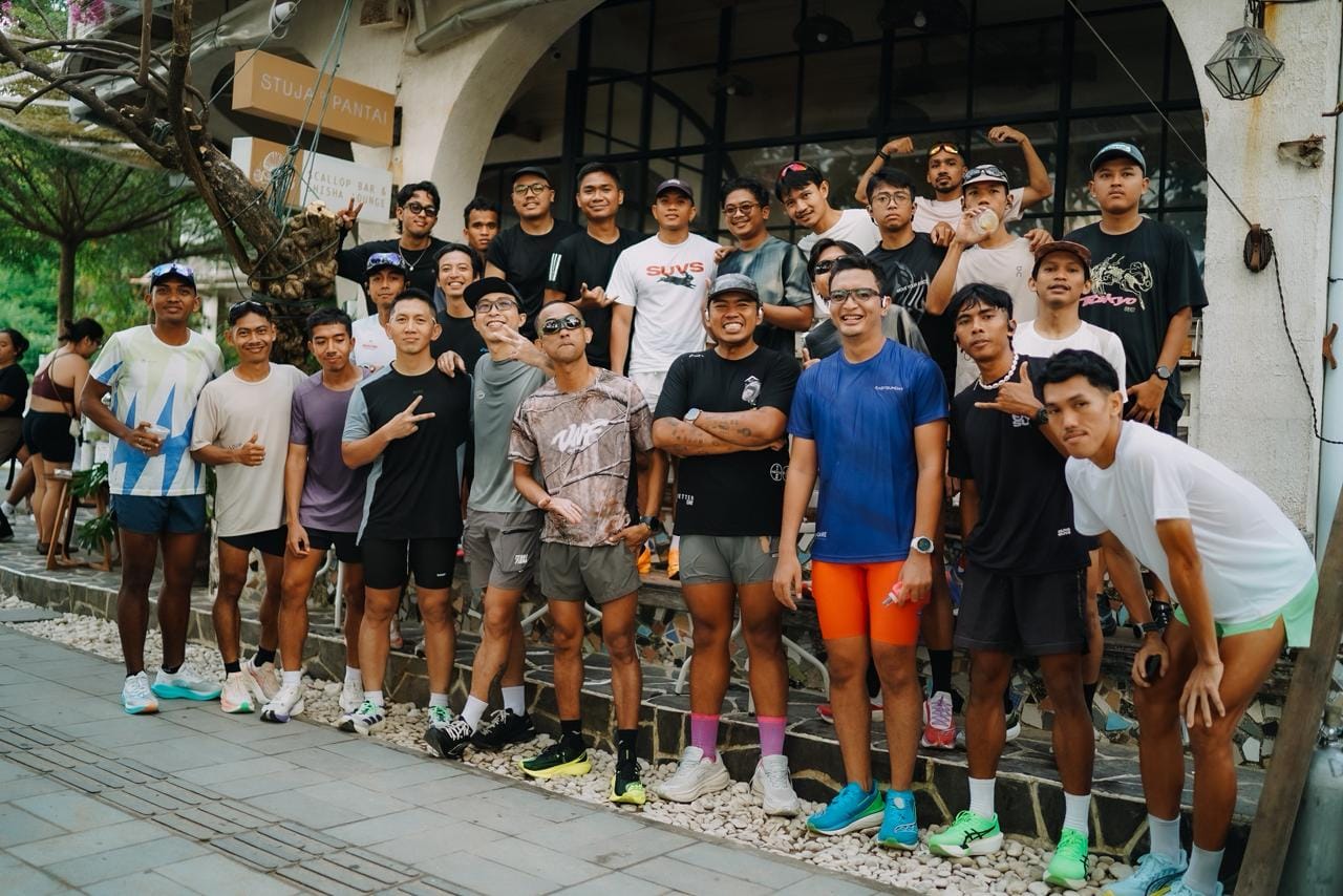 Sanur Dipenuhi Energi Pagi, Pelari dan Influencer Ramaikan Shake Out Run Jelang Kemala Run 2026