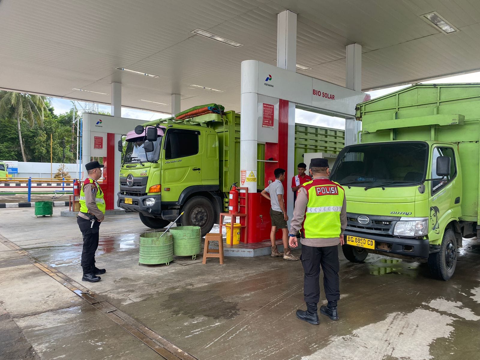 Polda Jambi dan Polres Jajaran Intensifkan Pengecekan SPBU, Pastikan Stok BBM Aman Pasca Penyesuaian Harga