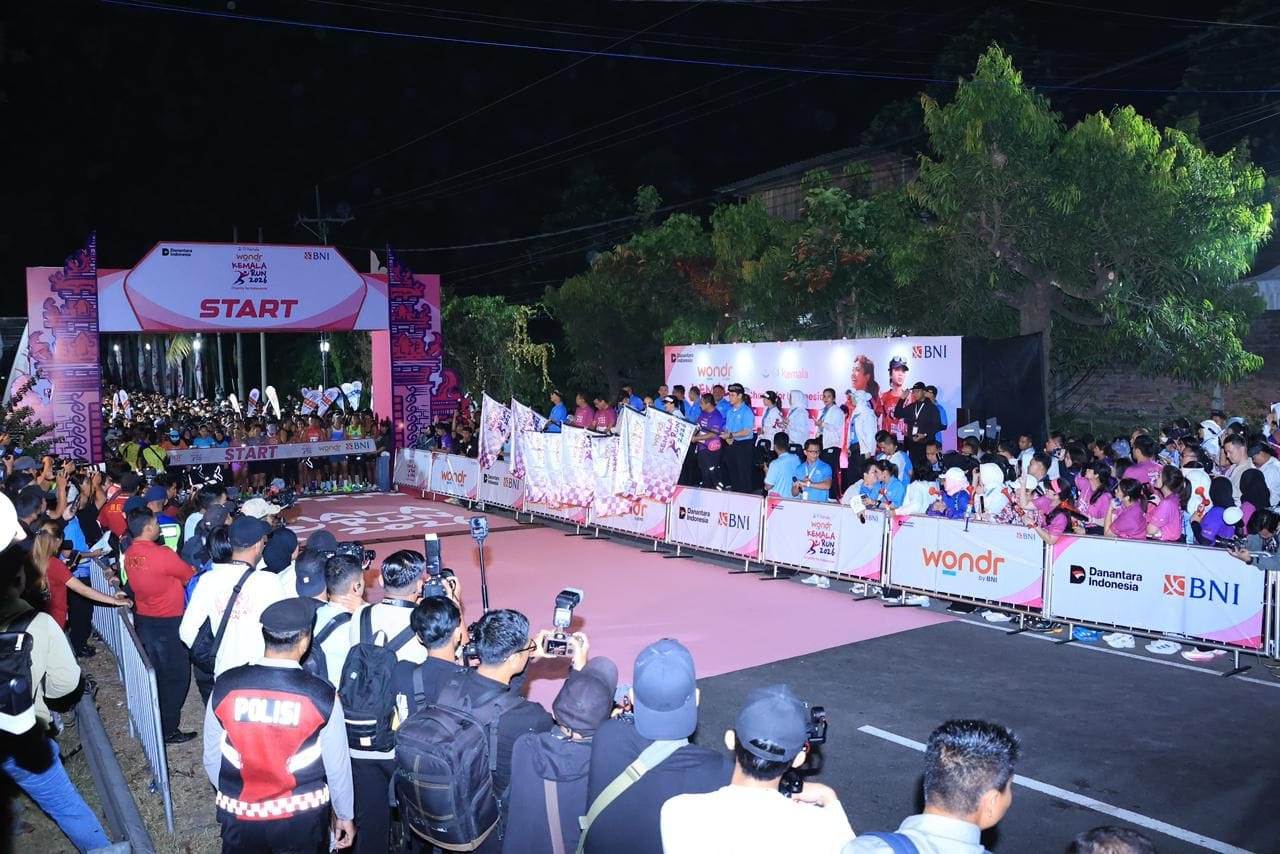 Wondr Kemala Run 2026 Meriah, Dorong Pertumbuhan Ekonomi Bali dan Berdayakan UMKM Serta Aksi Sosial