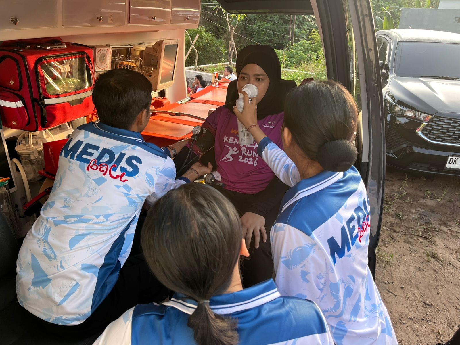 Bidokkes Polda Bali Sukses Dukung Pelayanan Kesehatan Kemala Run 2026