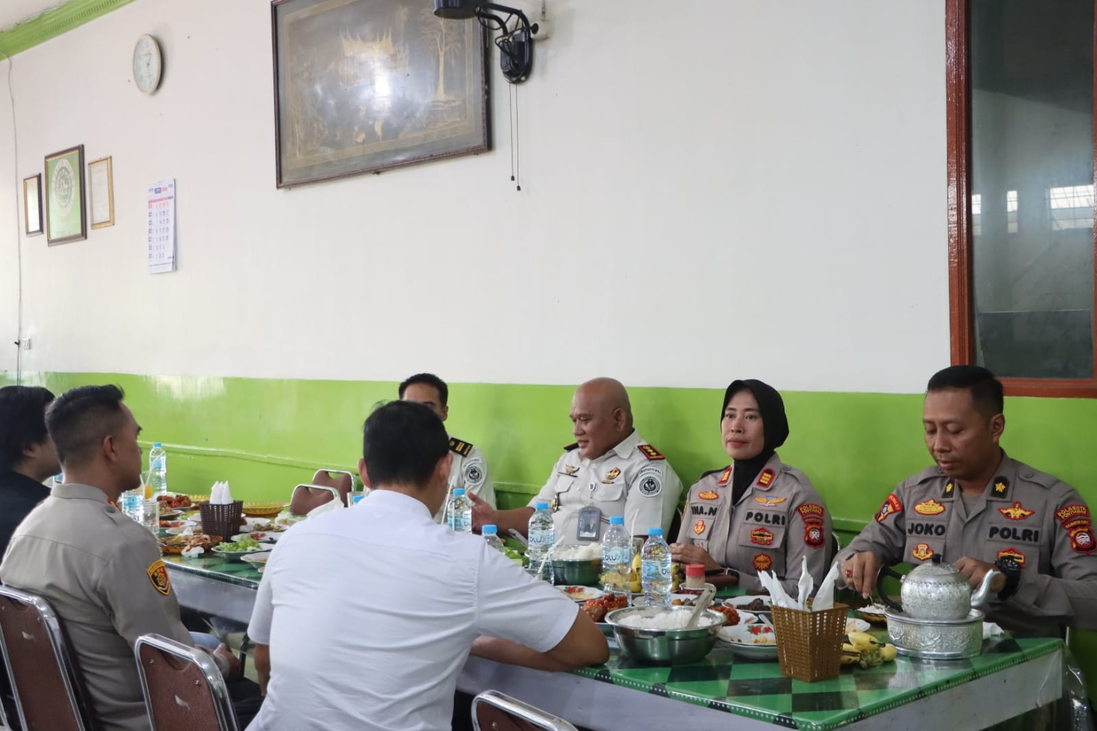Kapolresta Pontianak dan Kepala Rutan Kelas IIA Perkuat Sinergi Jaga Kamtibmas