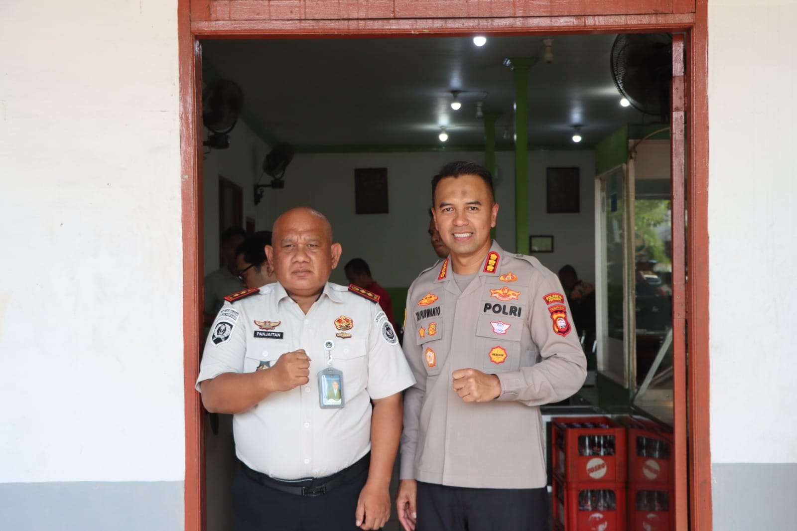 Audiensi Kapolresta Pontianak Bersama Kepala Rutan Kelas II A Pontianak Perkuat Sinergitas Kamtibmas