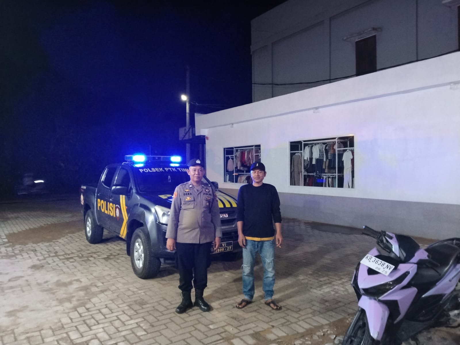 Tingkatkan Patroli Malam, Enggang Timur Ajak Penjaga Malam Jaga Wilayah Tetap Aman dan Kondusif
