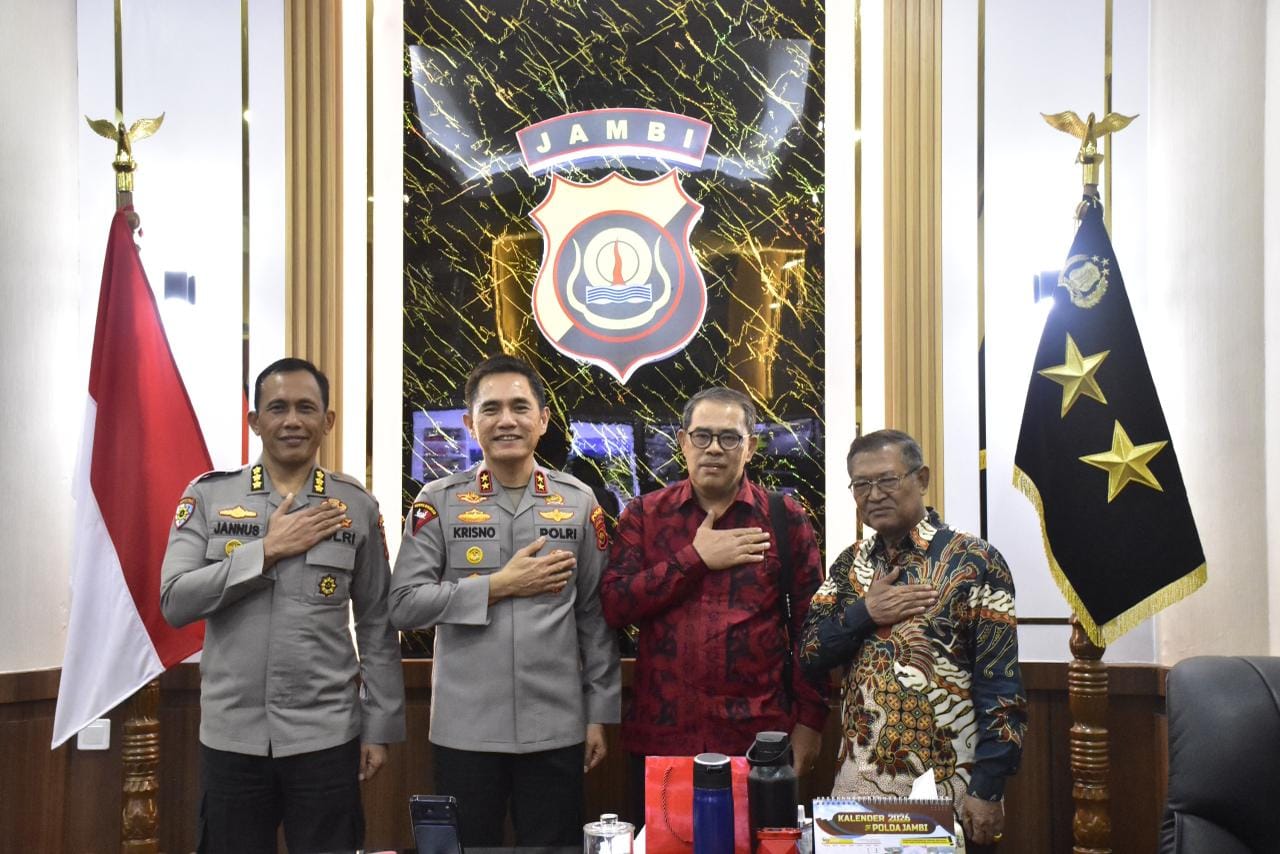 Audiensi Pendeta Waslen, Kapolda Jambi Tegaskan Pentingnya Sinergi dan Kebersamaan
