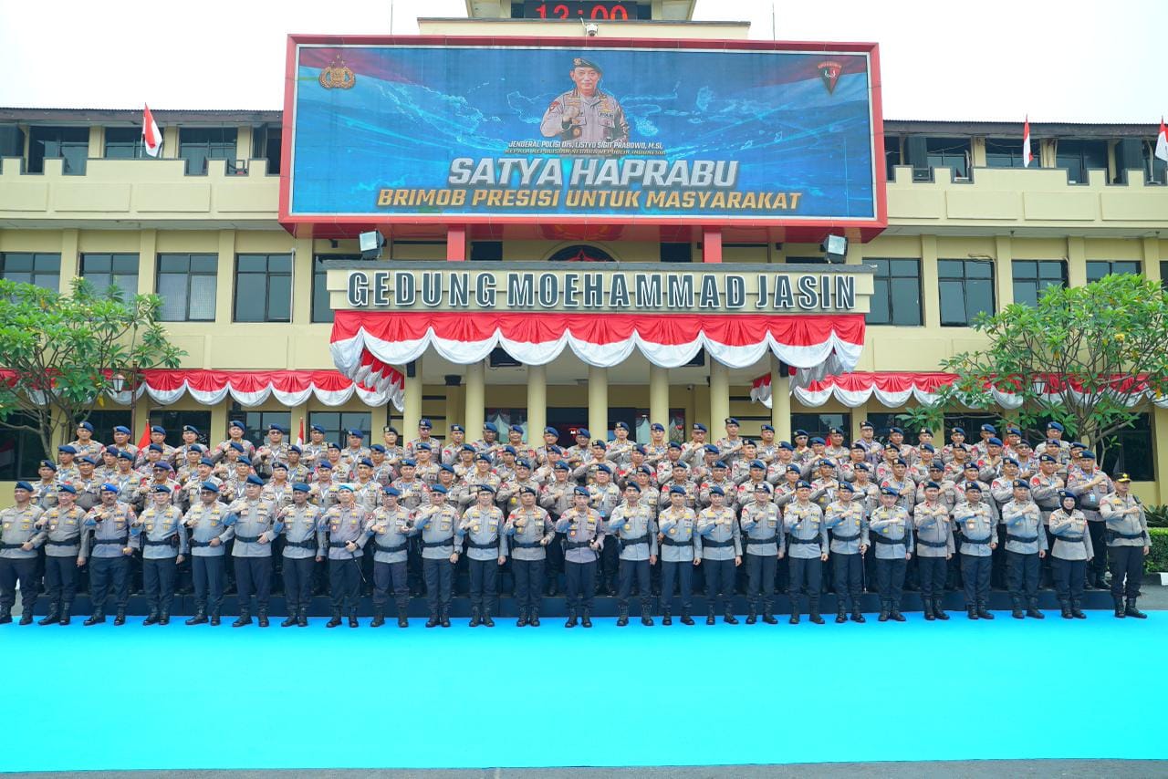 Kapolri Resmi Buka Rakernis Korps Brimob Polri 2026, Tekankan Profesionalisme